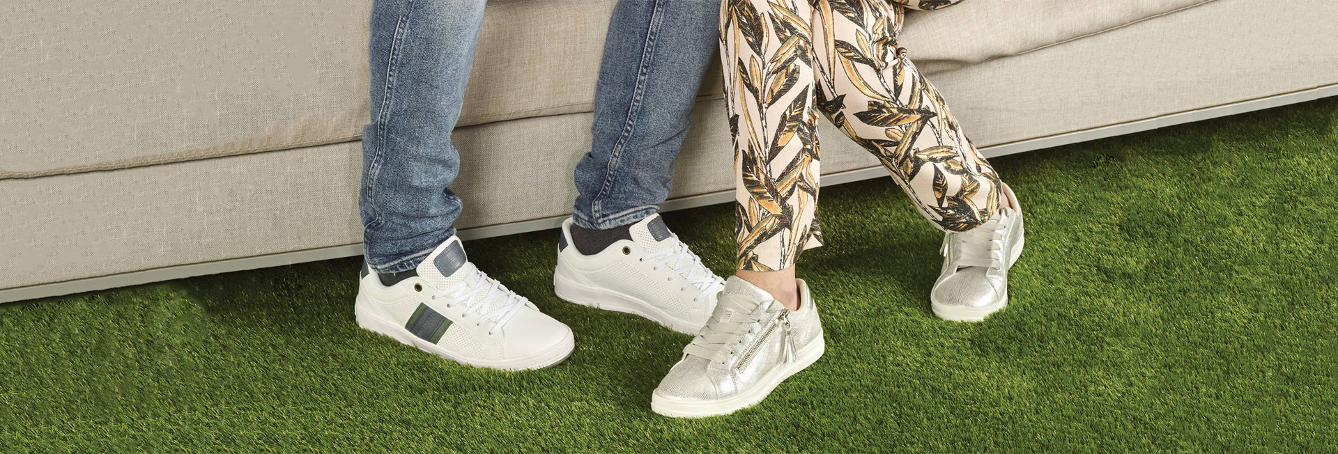 man and woman wearing sprox shoes