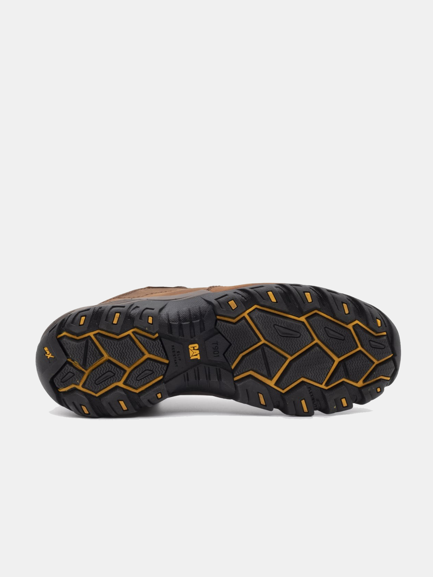 Caterpillar Men's Terbium Composite Toe Safety Shoes #color_Brown