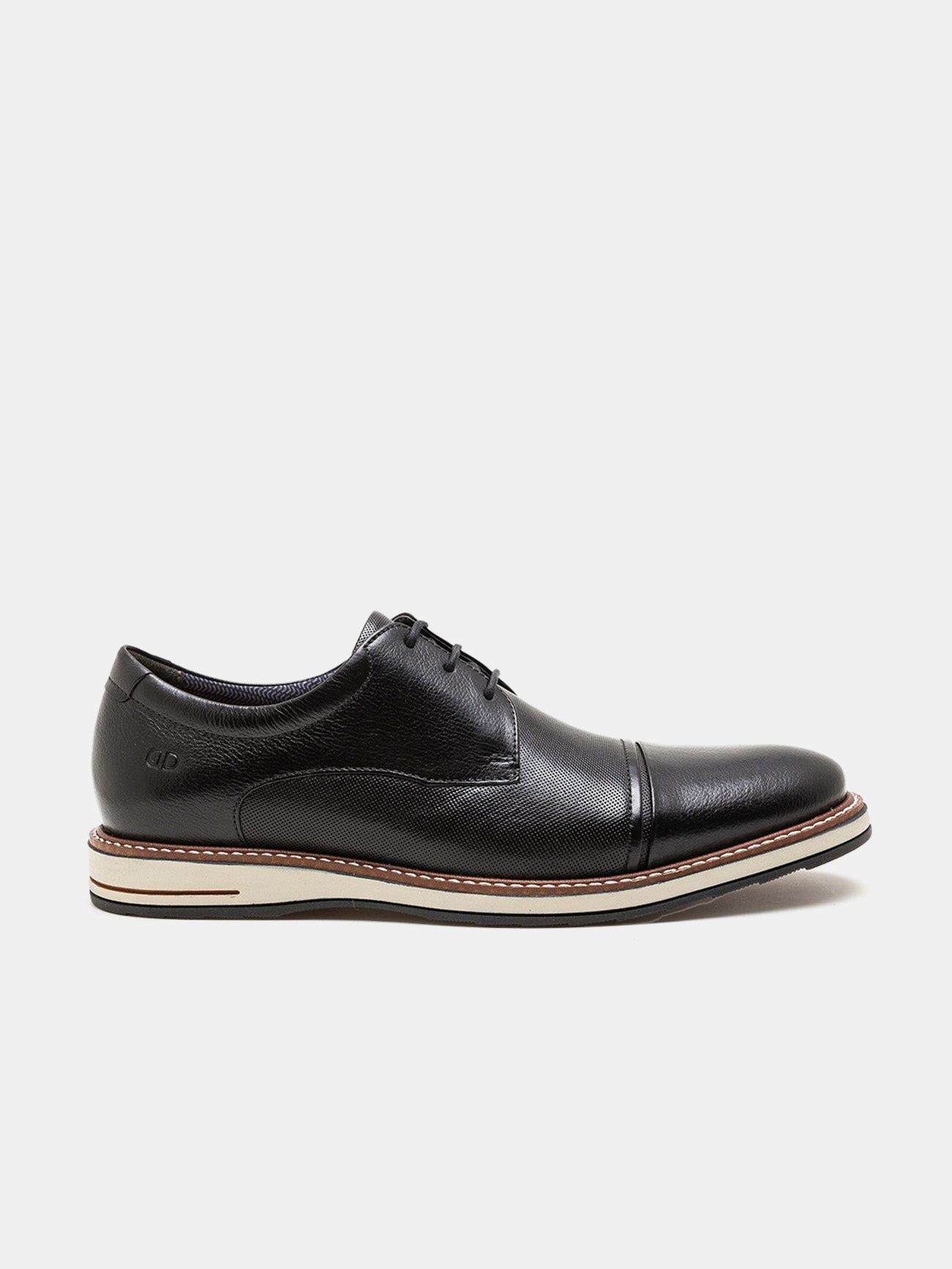 Democrata Men's Metropolitan Oliver Shoes #color_Black