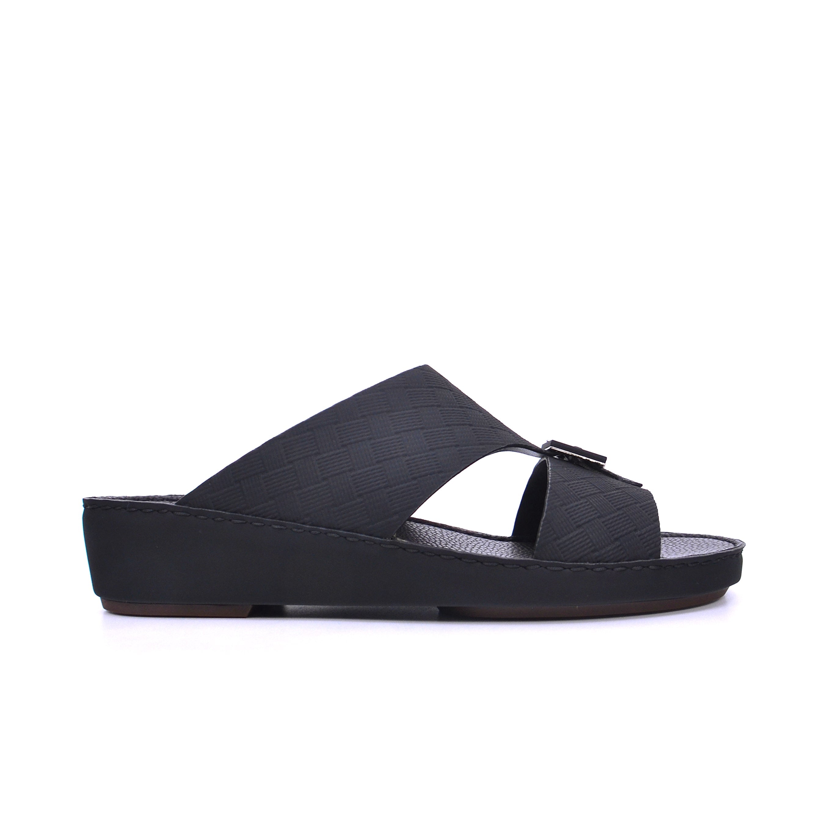 Al Maidan AM-5110 Men's Sandals #color_Black