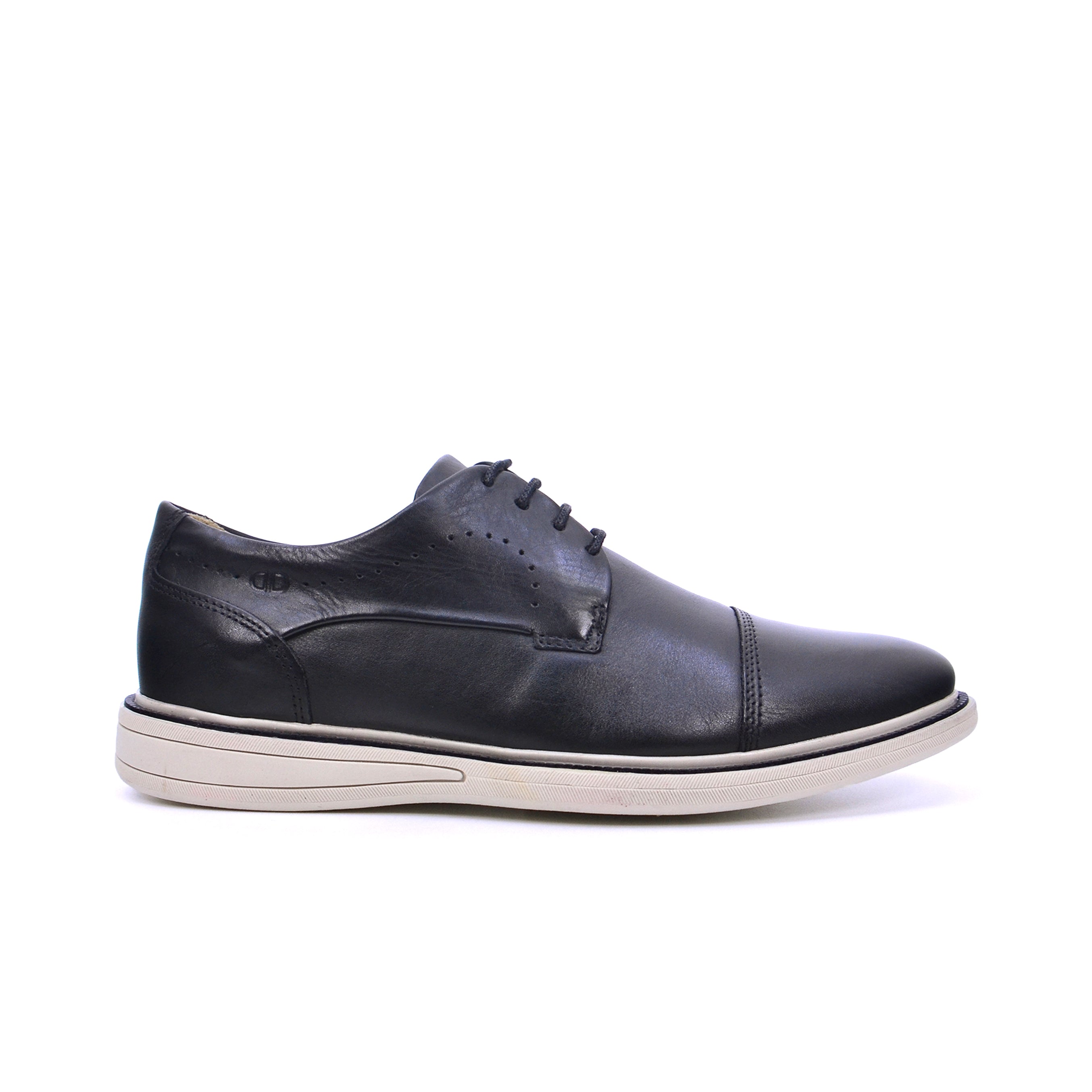 032-173 Democrata Men's Casual Shoes #color_Black