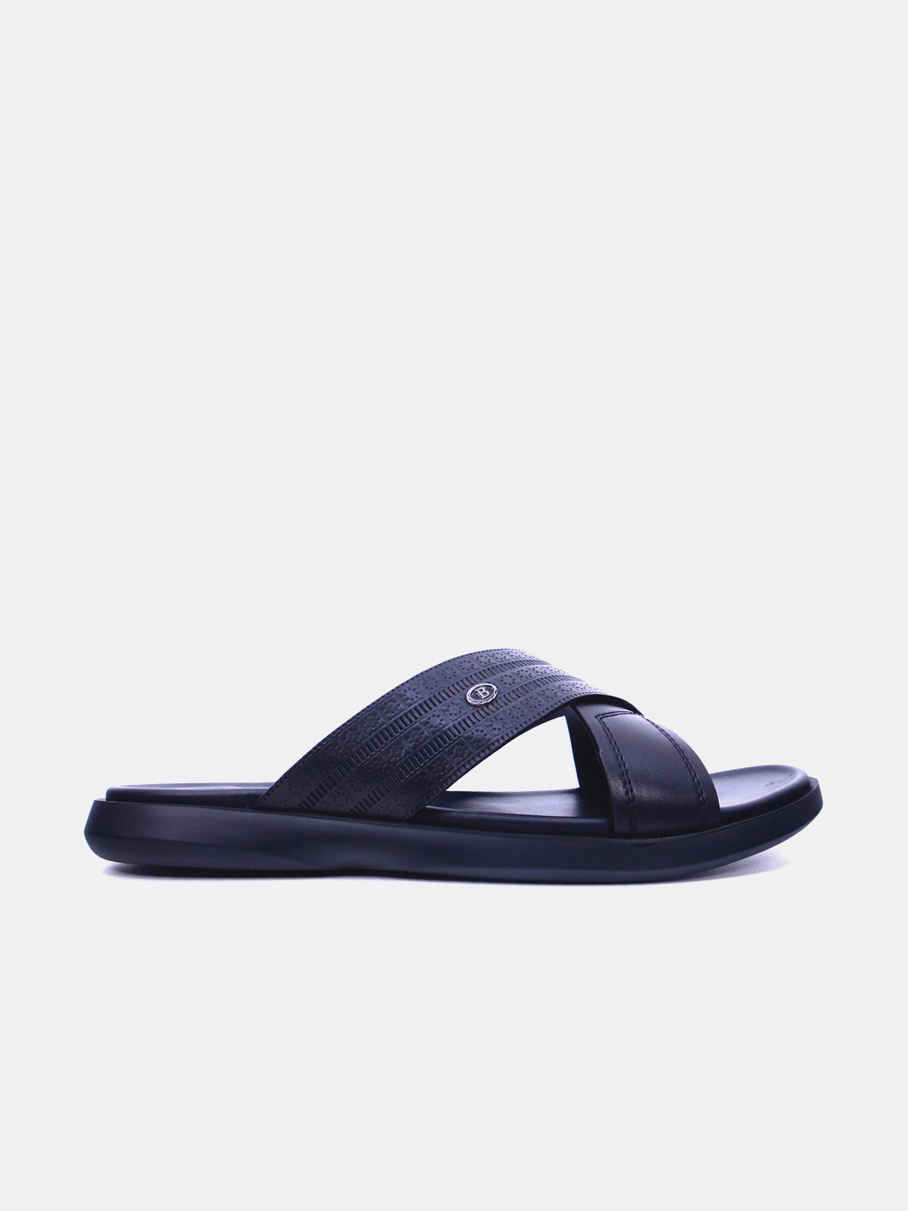 Barjeel Uno 8096-11 Men's Sandals #color_Black