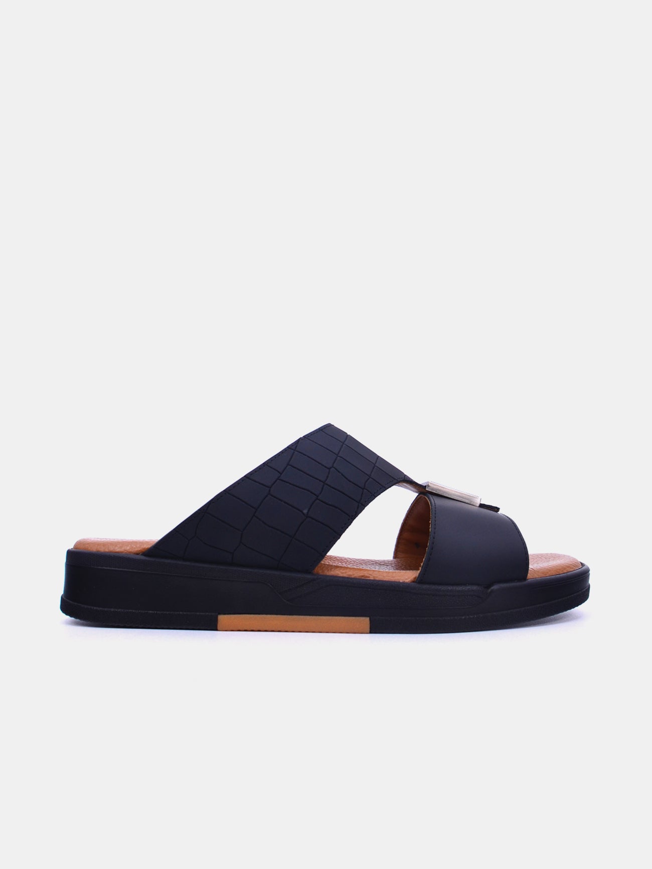 Barjeel Uno BJM 14 Men's Sandals #color_Black