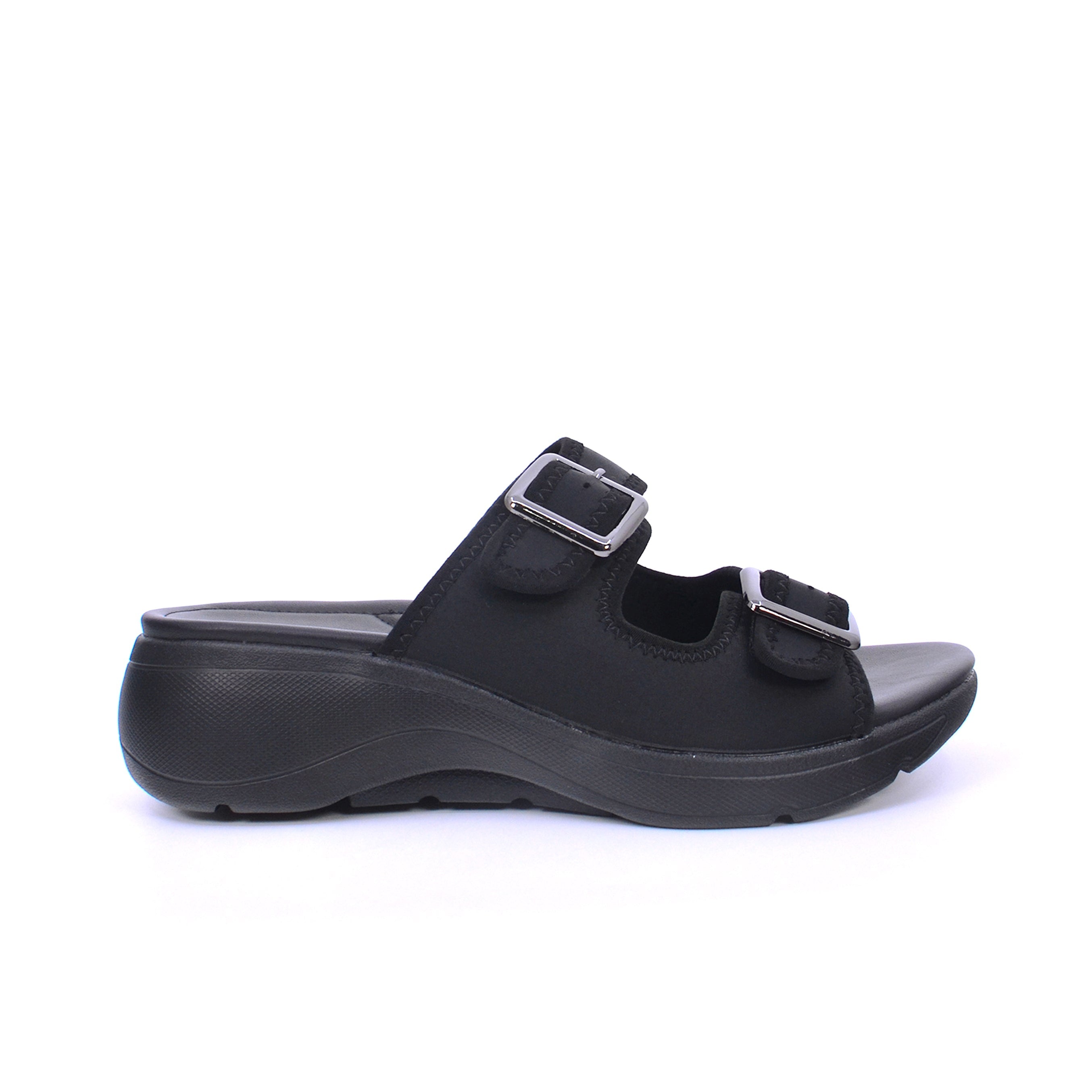 Mynaal 214Rj533 Women's Slide Sandal #color_Black