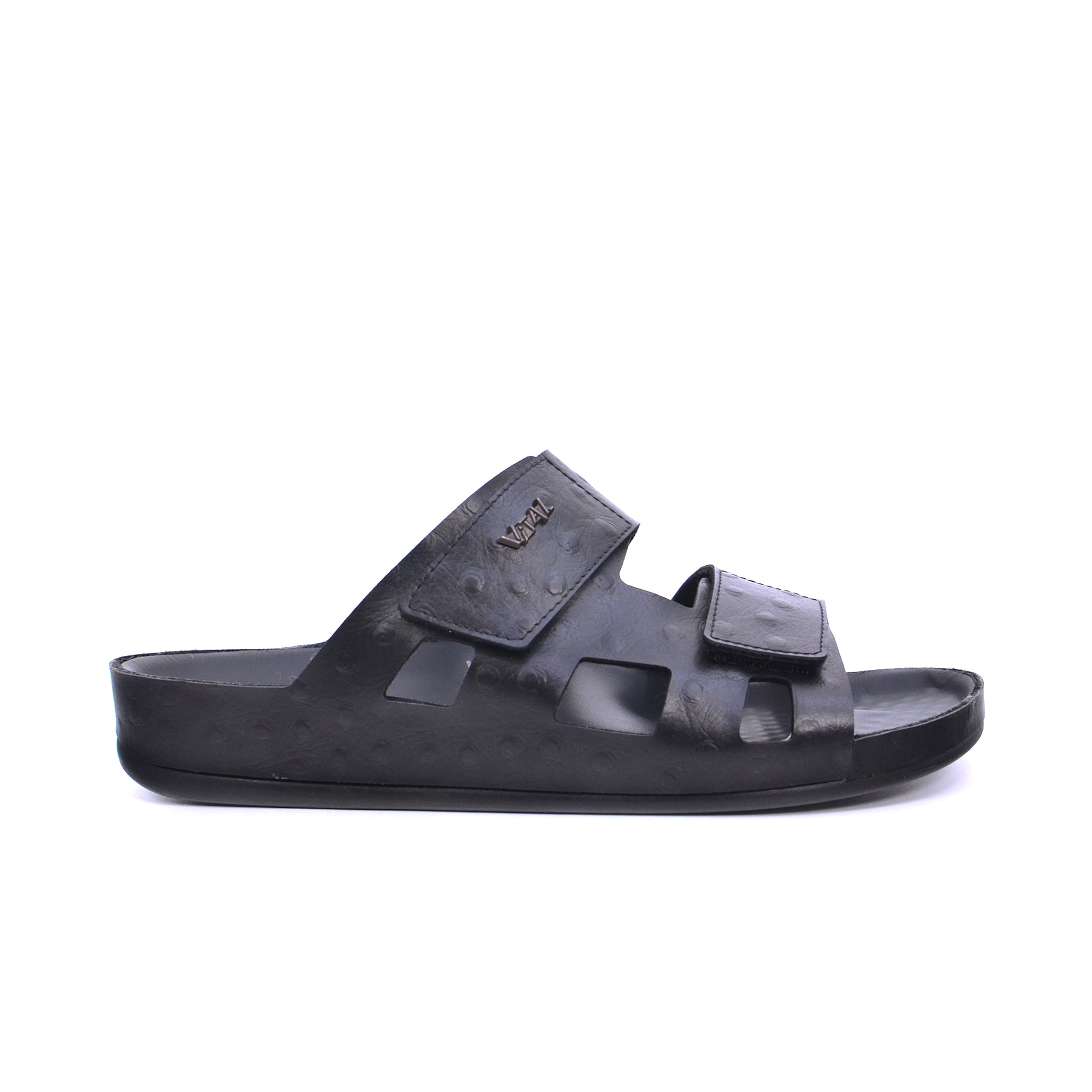 Vital Synth. Strauss 09133SY-311-99 Men's Sandals #color_Black