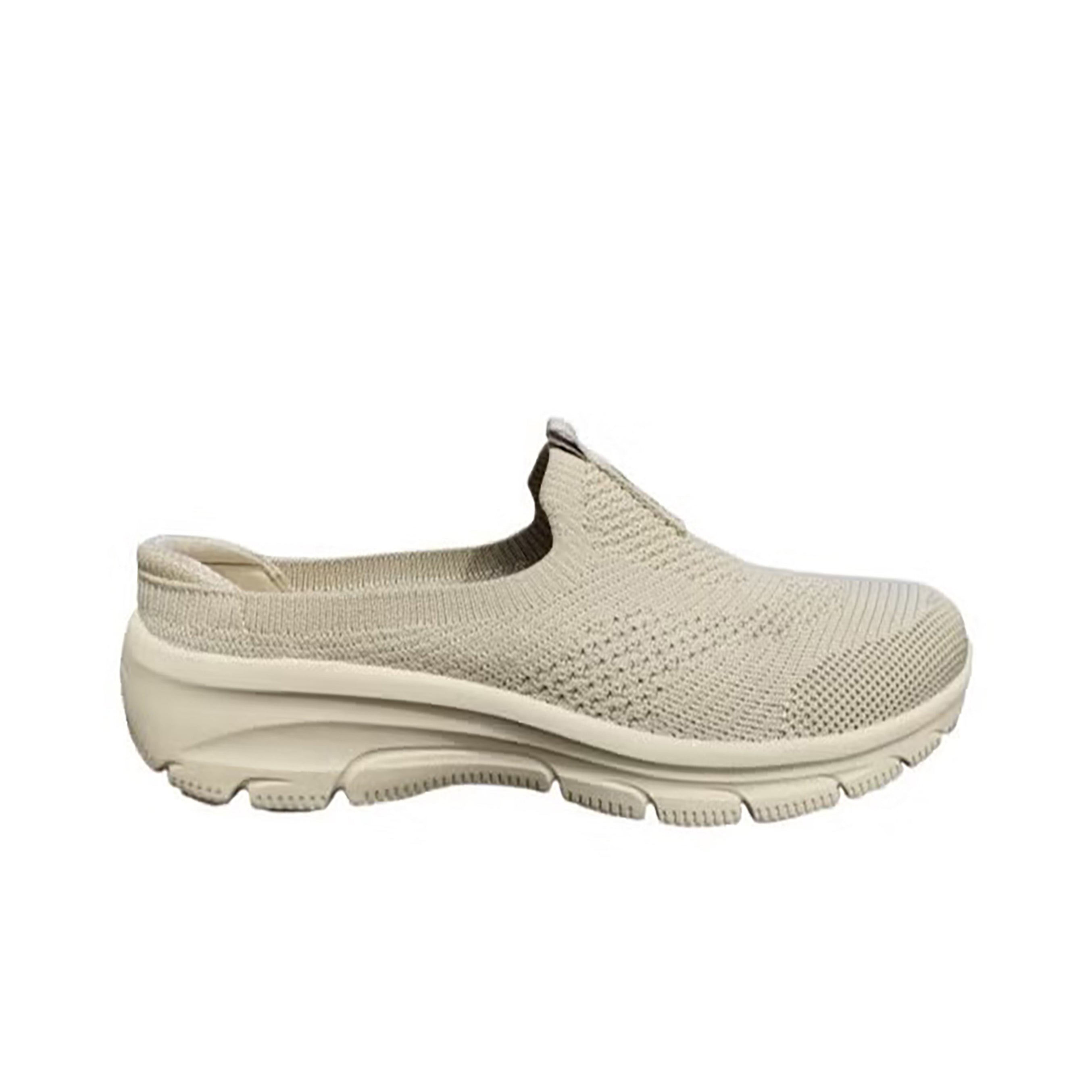 Skechers Women's Relaxed Fit: Easy Going Shoes #color_Off White