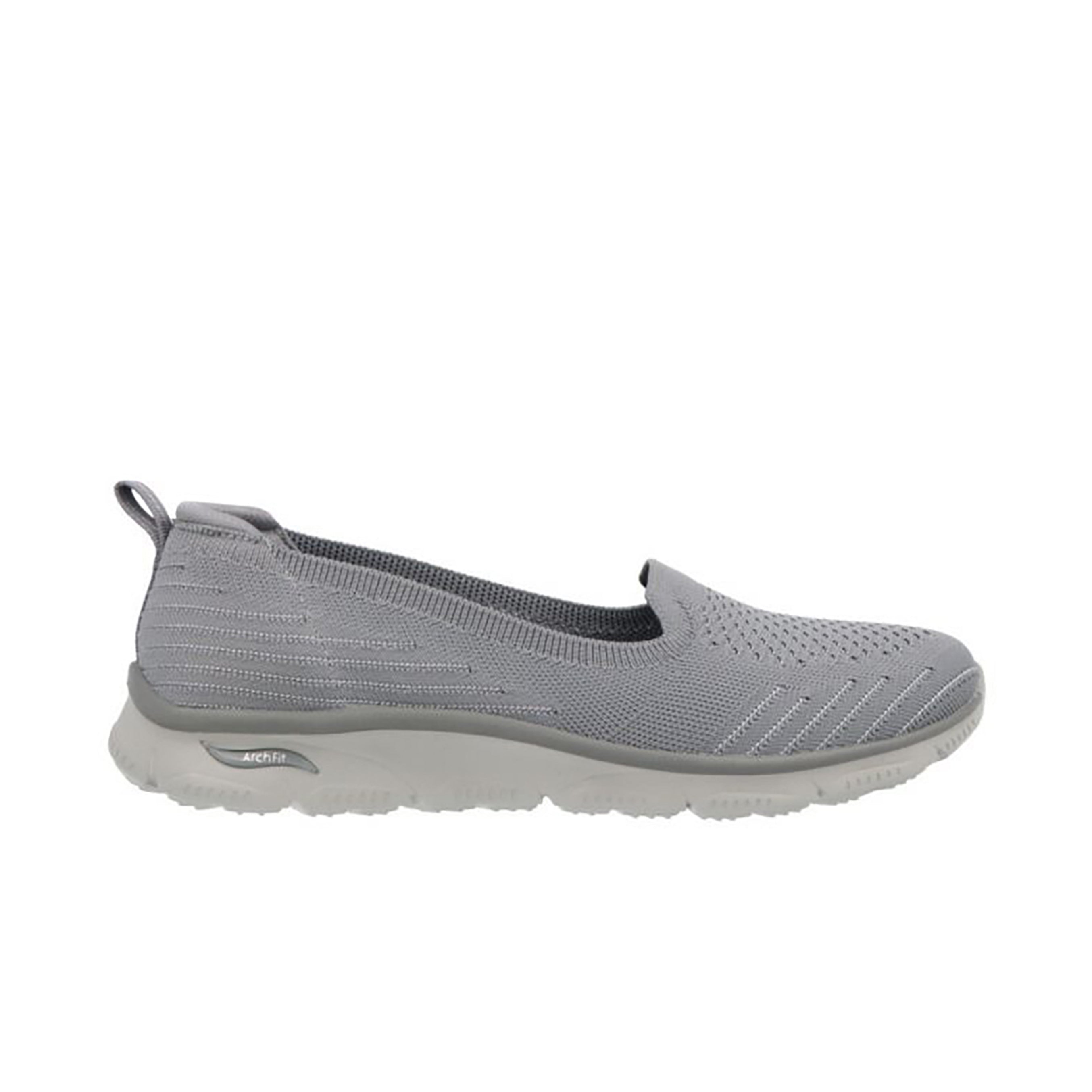 Skechers Women's Arch Fit Sunny - Comfort Flow Shoes #color_gray