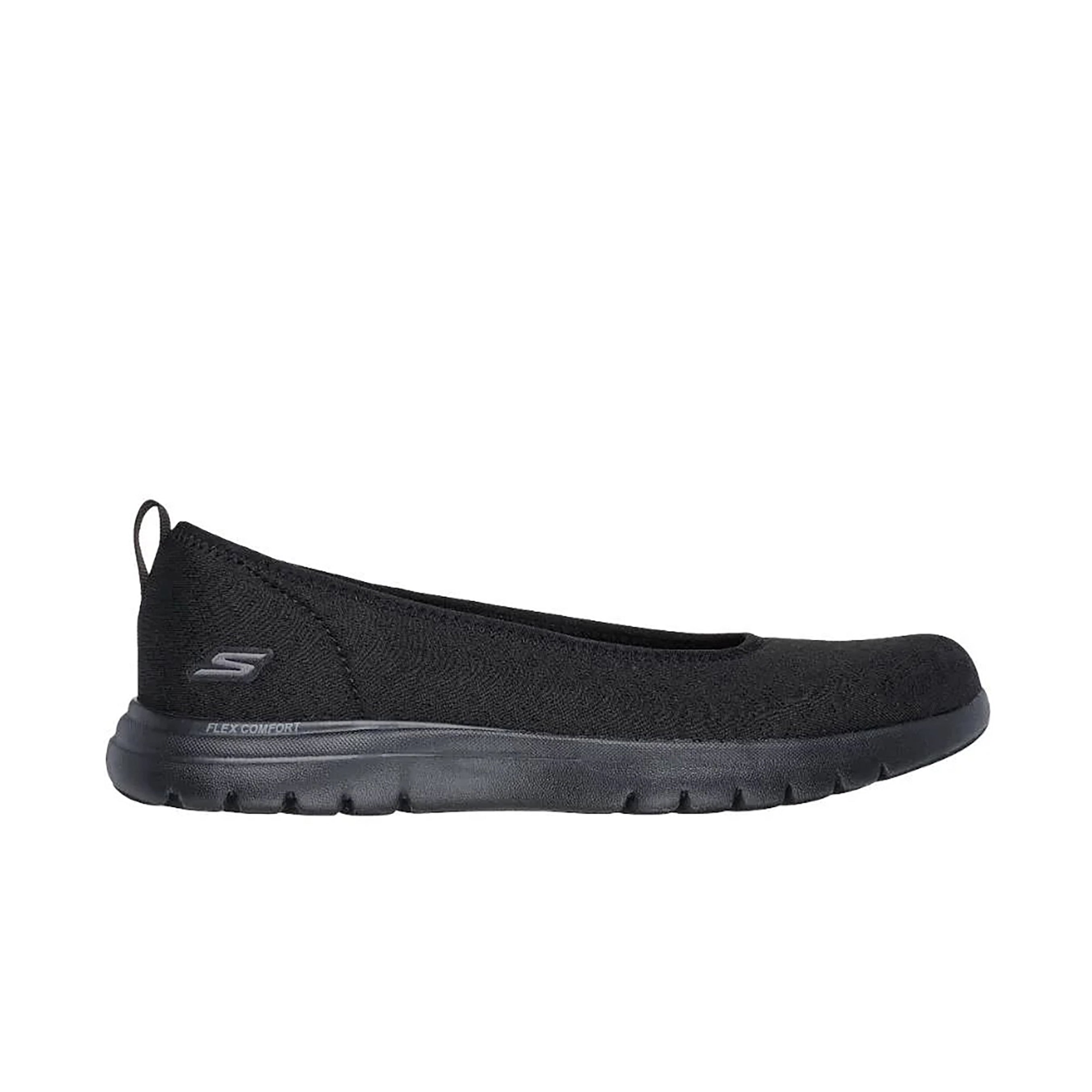 Skechers Women's On-The-GO Flex - Siena Wide Fit Shoes #color_Black