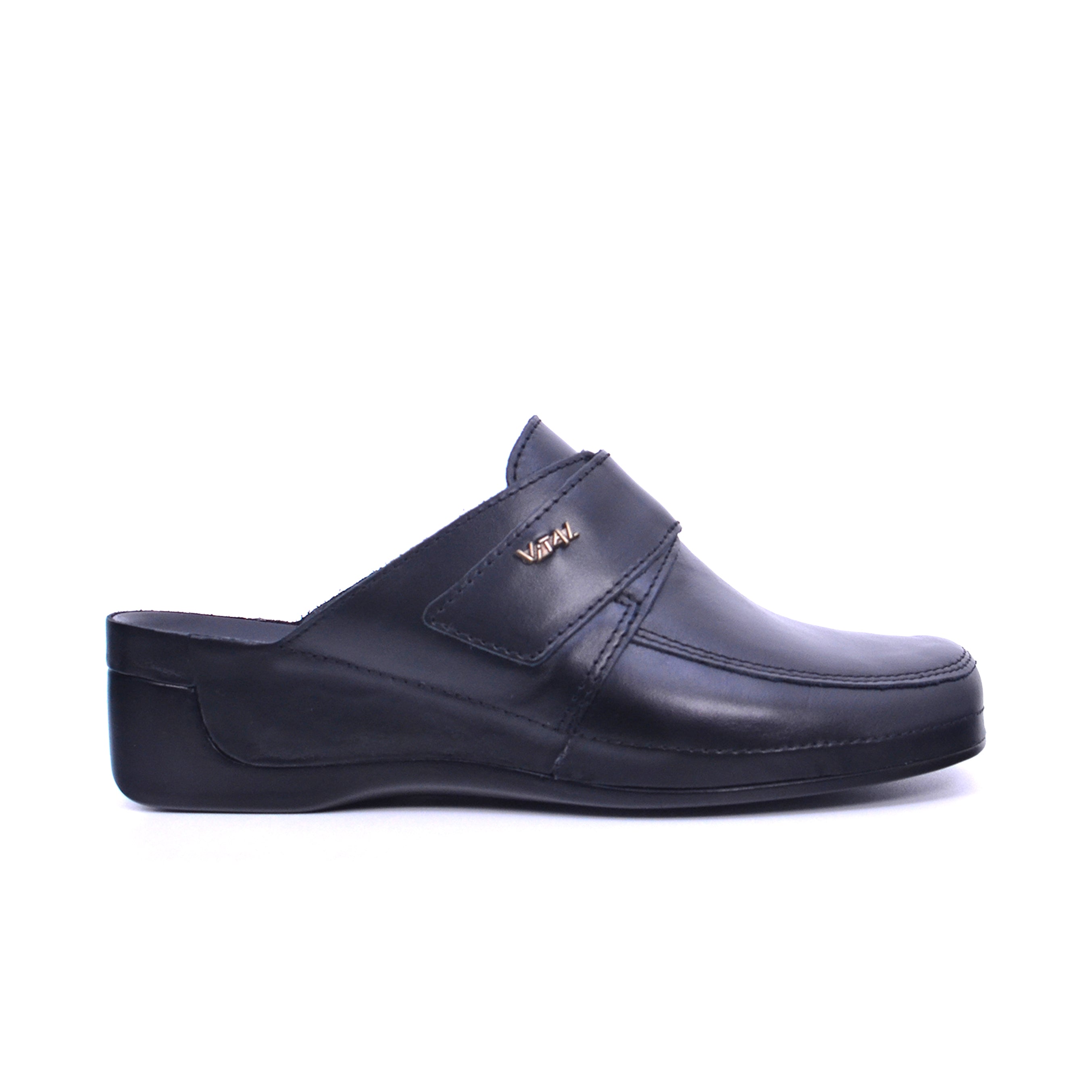 Vital Women's Flatform Sandals #color_Black