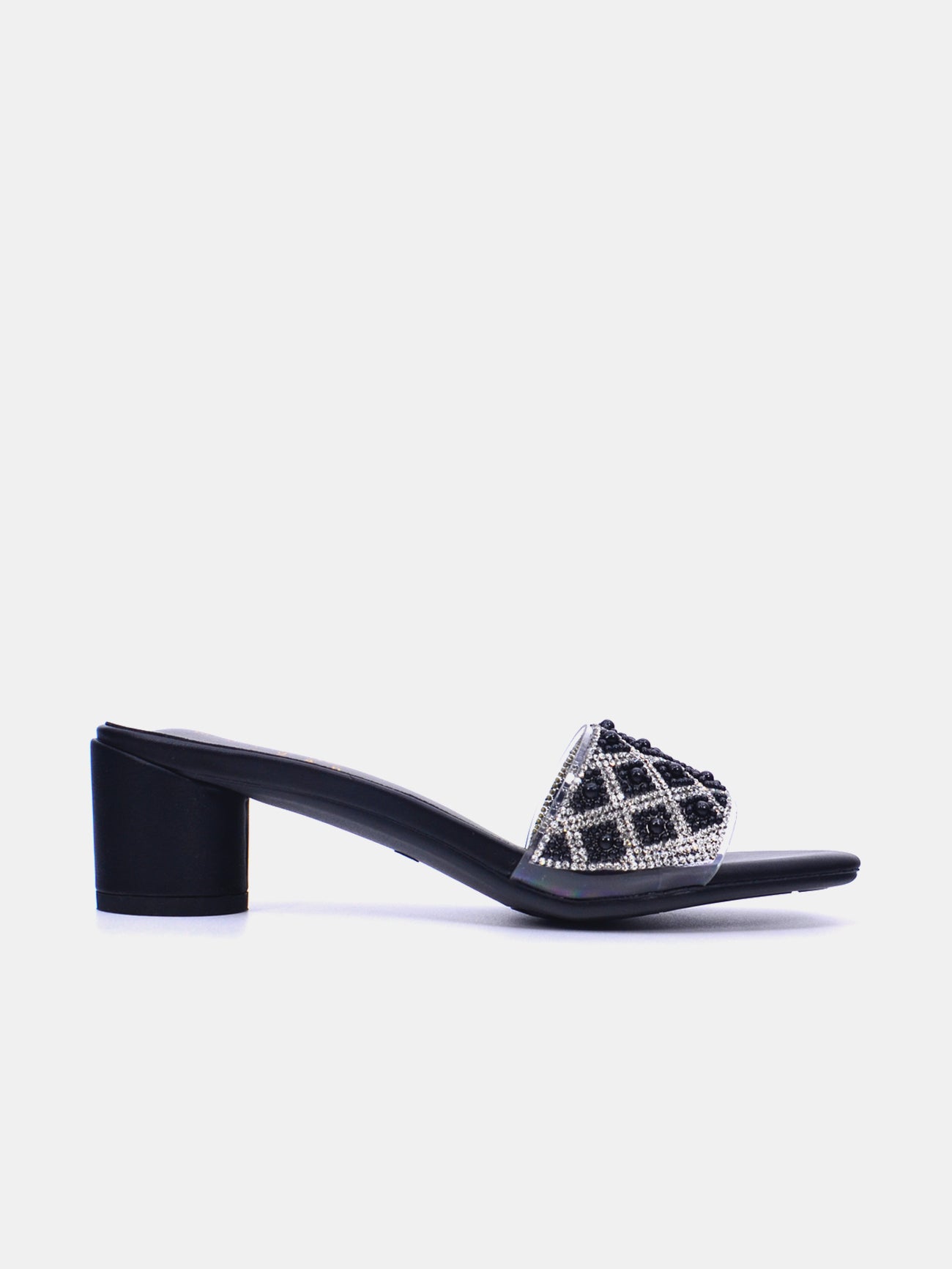 Michelle Morgan 214JH501 Women's Heeled Sandals #color_Black
