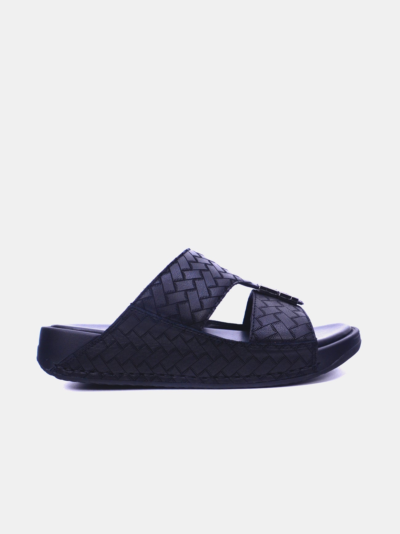 Barjeel Uno 2368-1 Men's Arabic Sandals #color_black