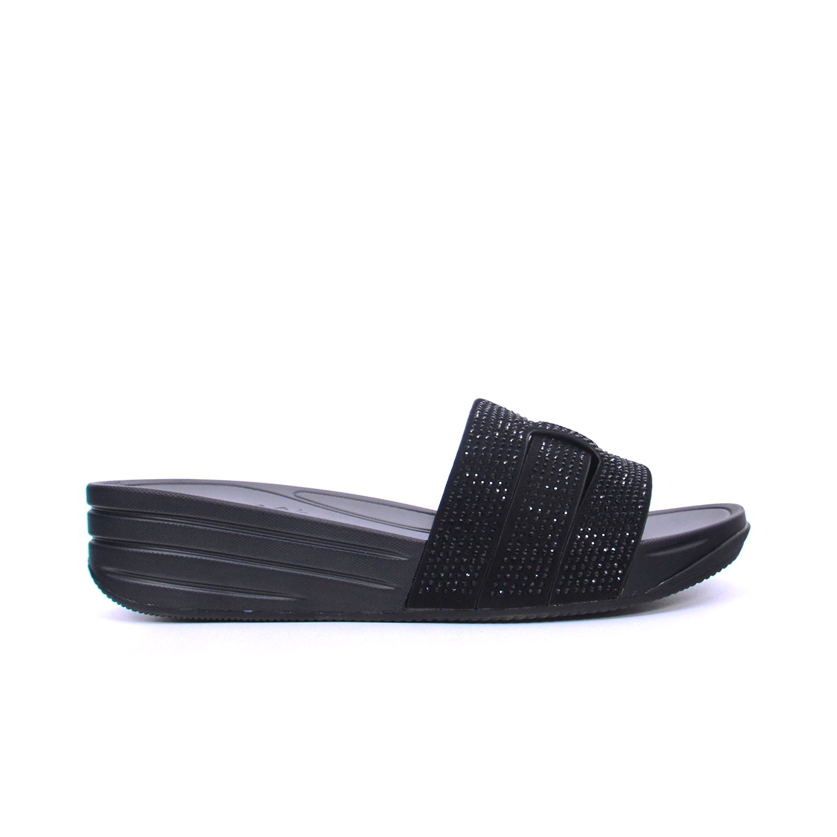 Mynaal 414Rj901 Women's Slide Sandal #color_Black
