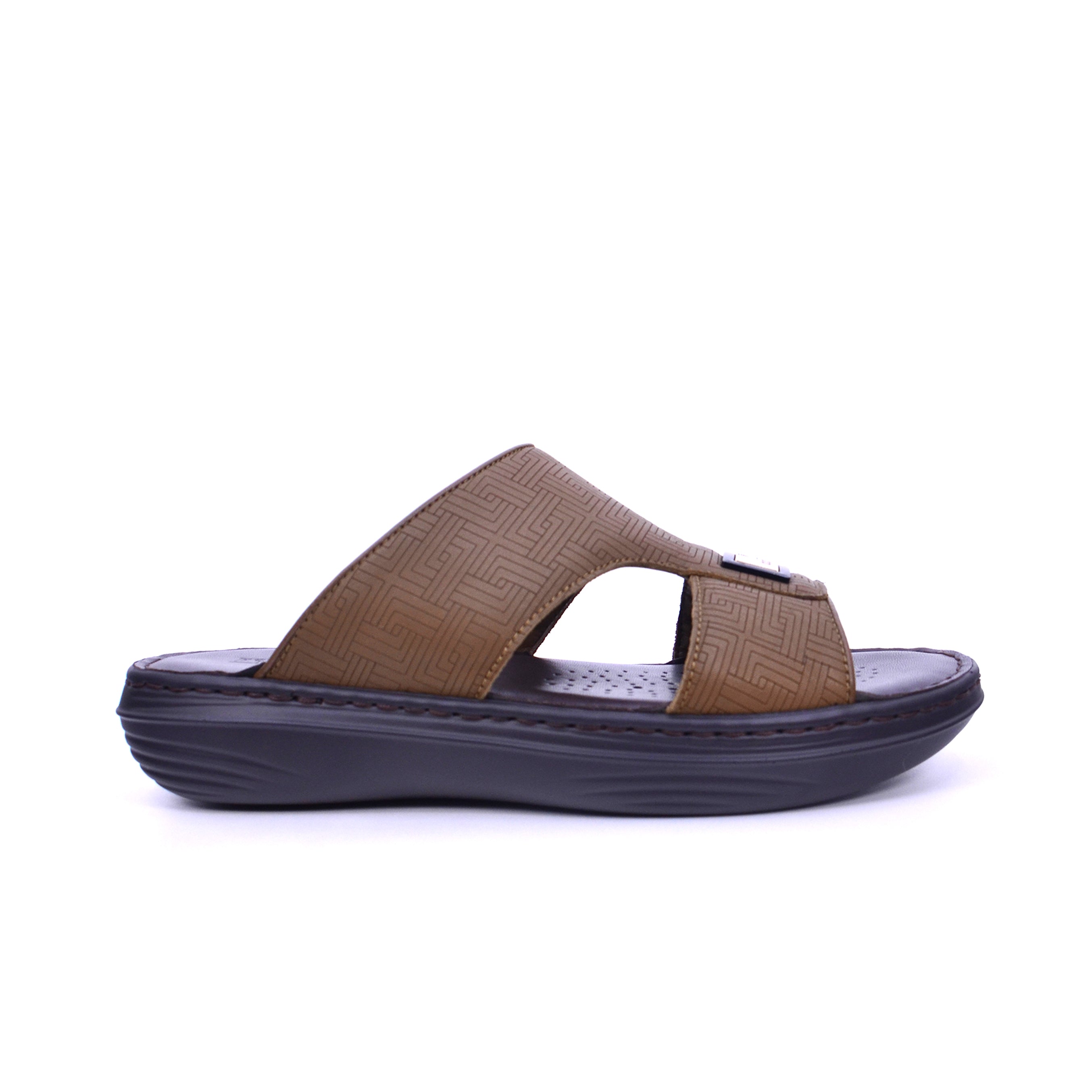 Barjeel Uno 21410-61 Men Arabic Sandals #color_brown