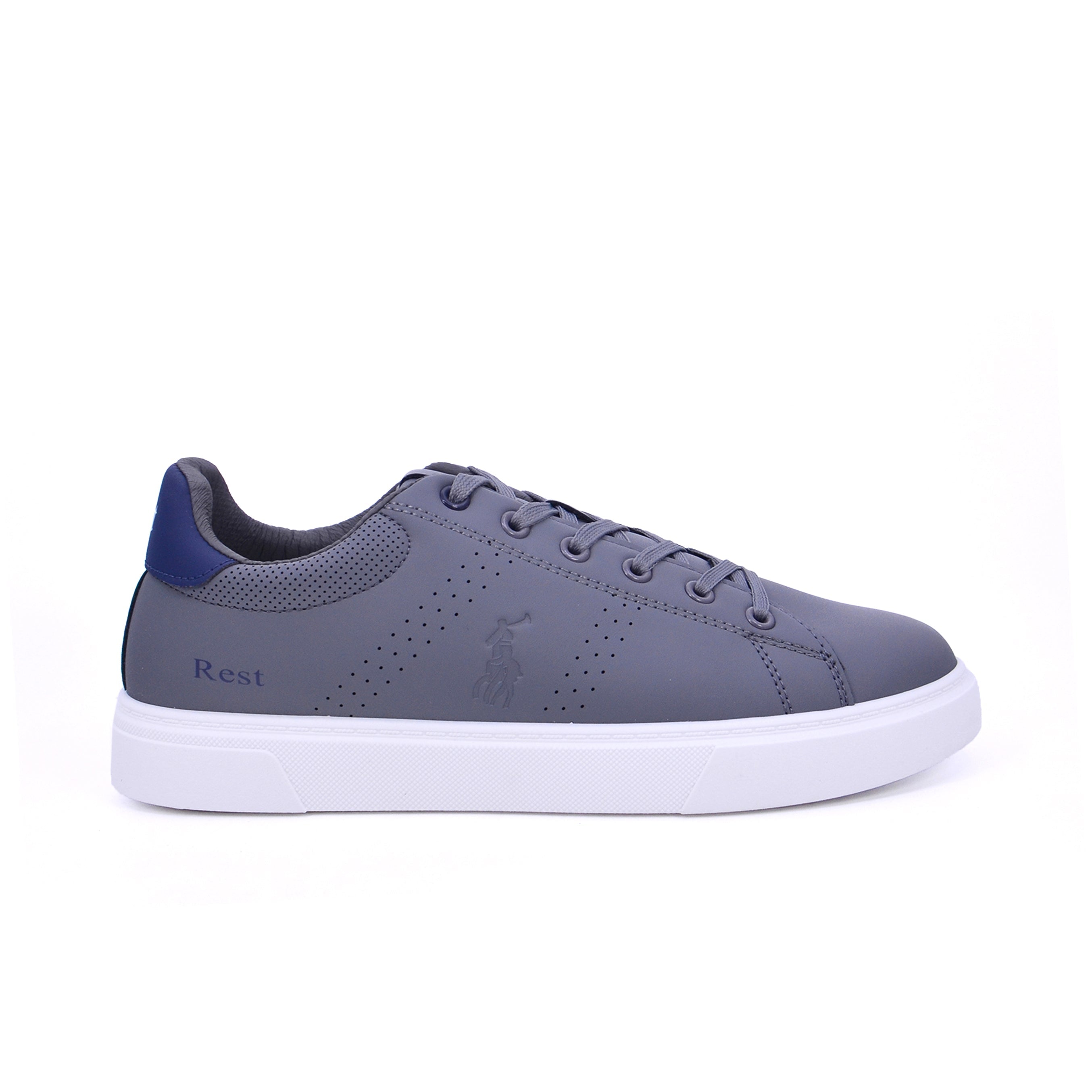Rest 2412 Men's Casual Shoes #color_Gray