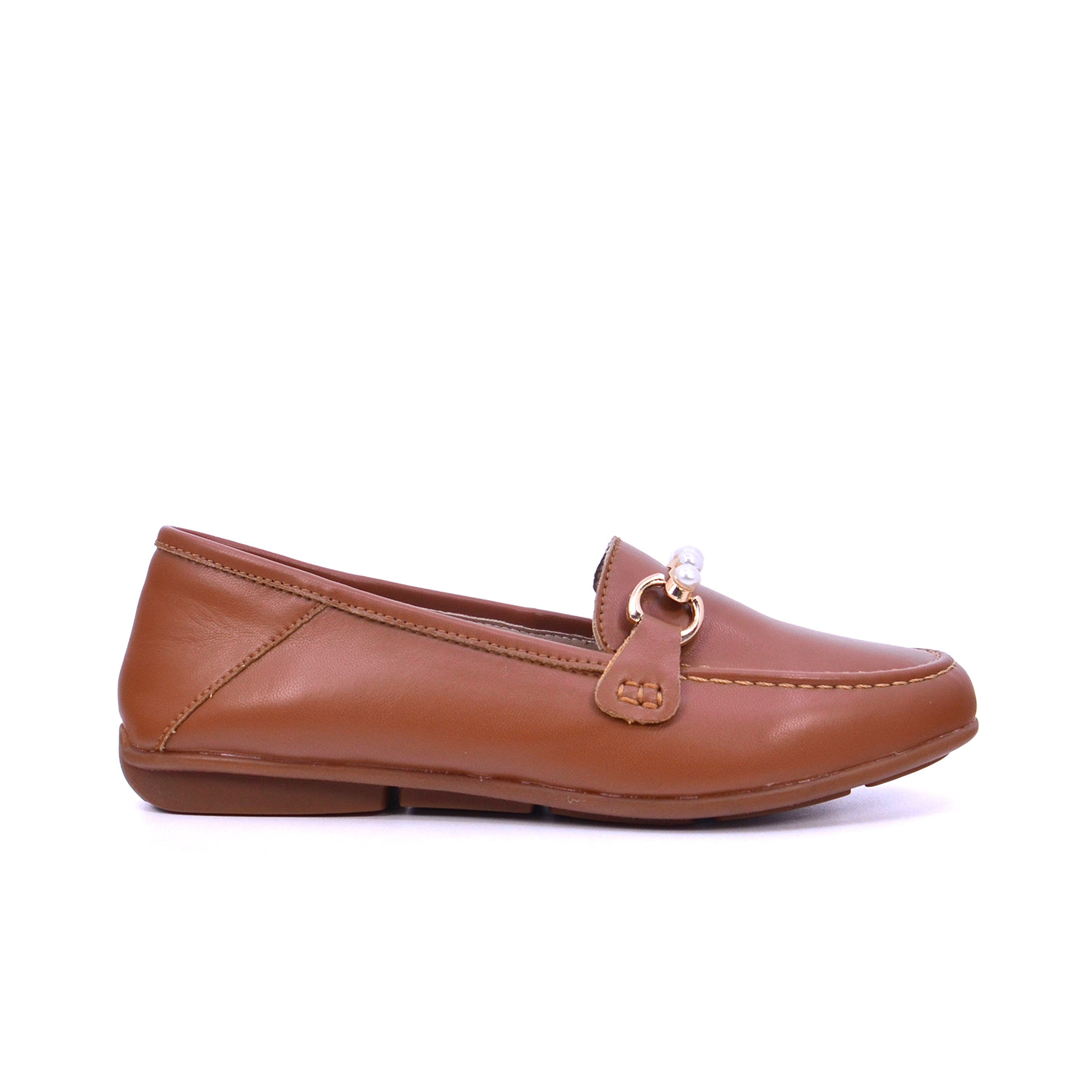 Michelle Morgan 219RC606 Women's Flat Sandals #color_Brown