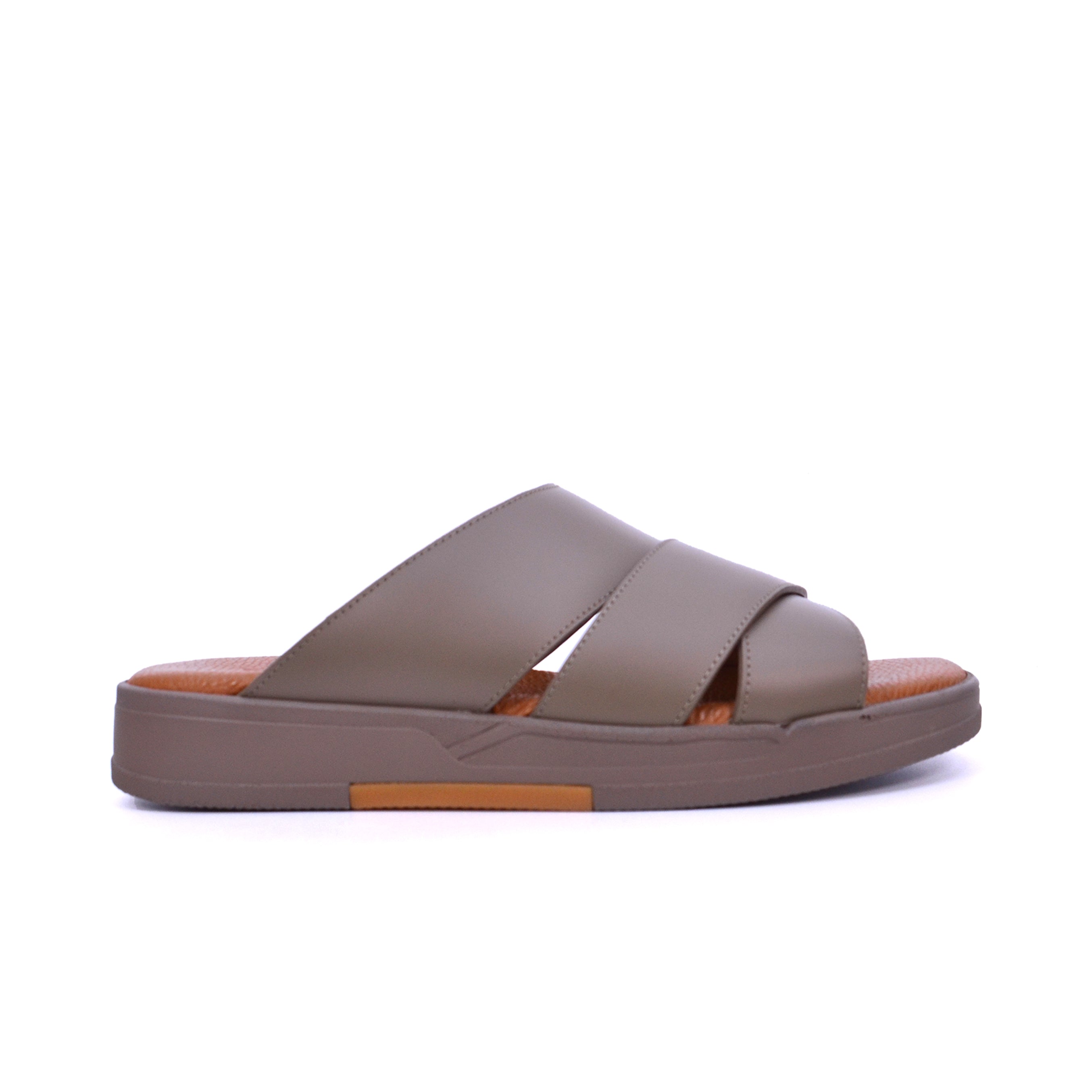 Barjeel Uno MSA125 Men Arabic Sandals #color_Beige