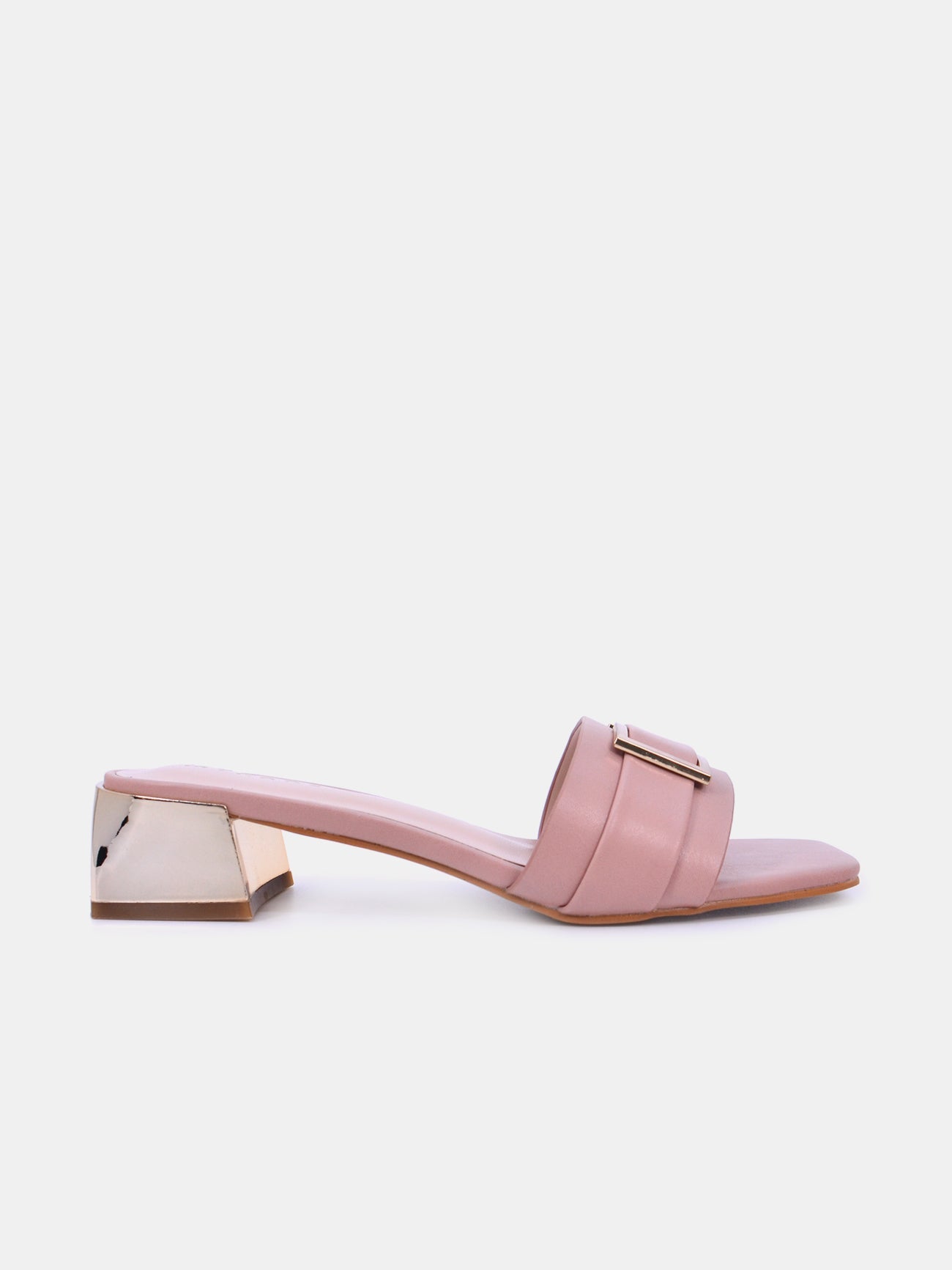 Mynaal Serix Women's Block Heel Sandals #color_Pink