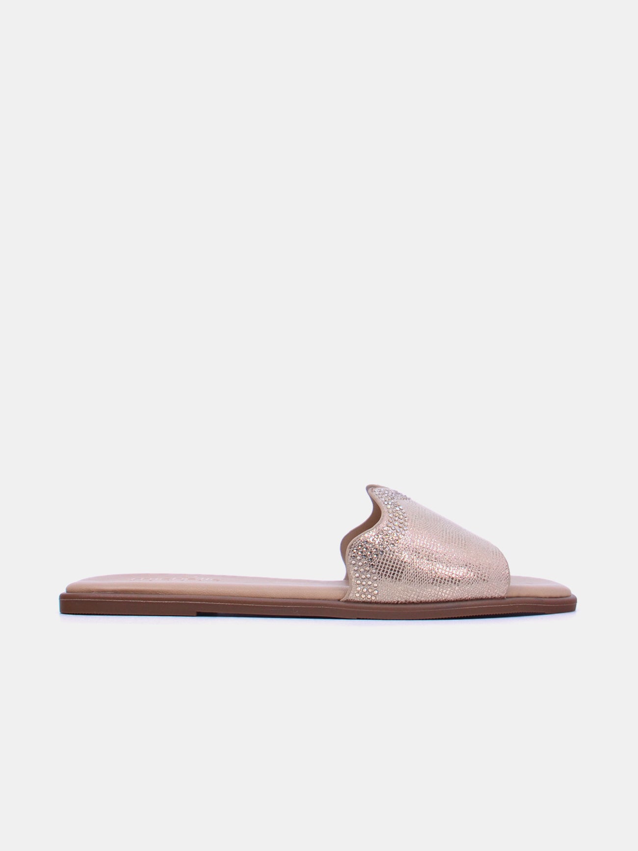 Michelle Morgan 114RC103 Women's Flat Sandals #color_Beige