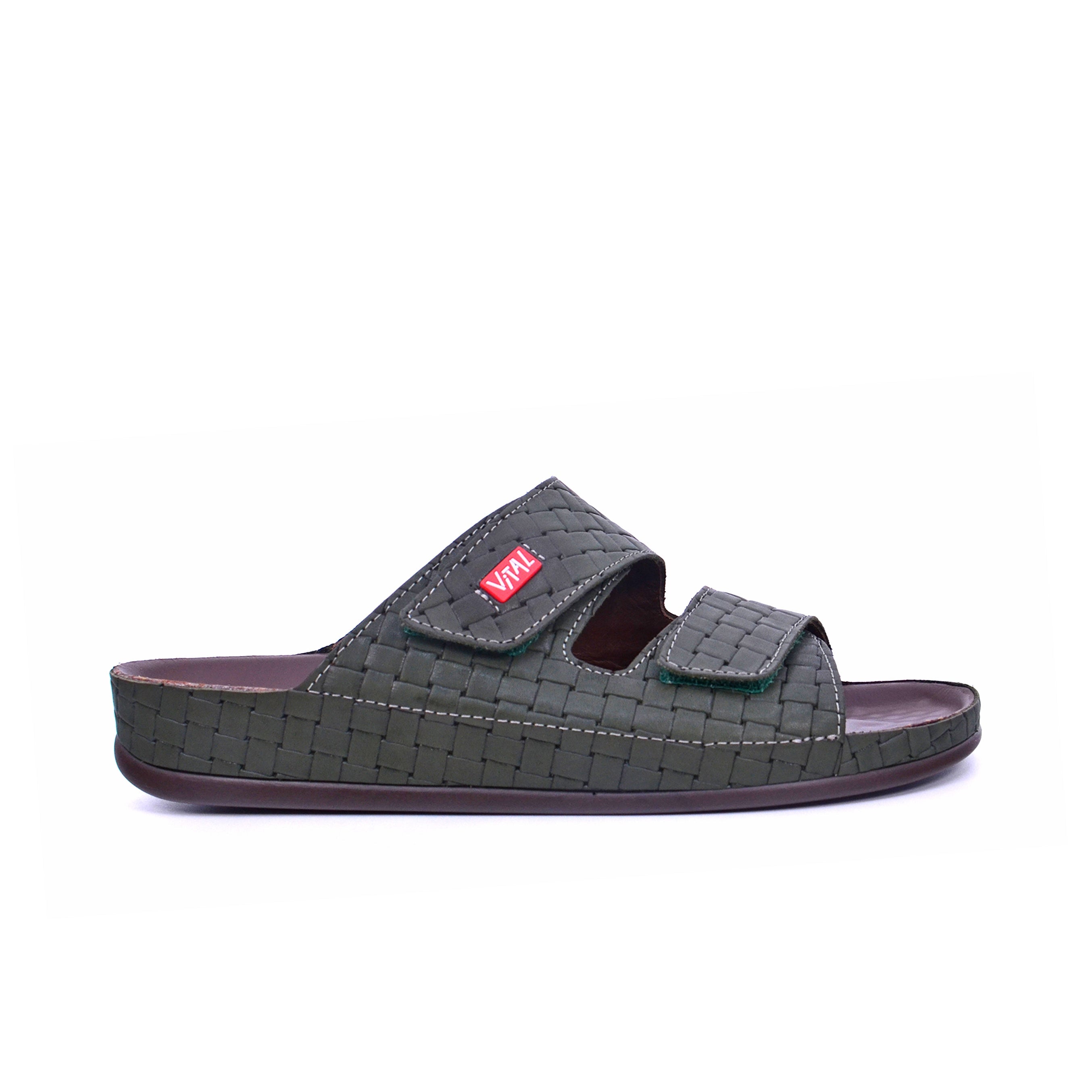 Vital Maxi Antik 0958B-445-64 Men's Sandals #color_Green