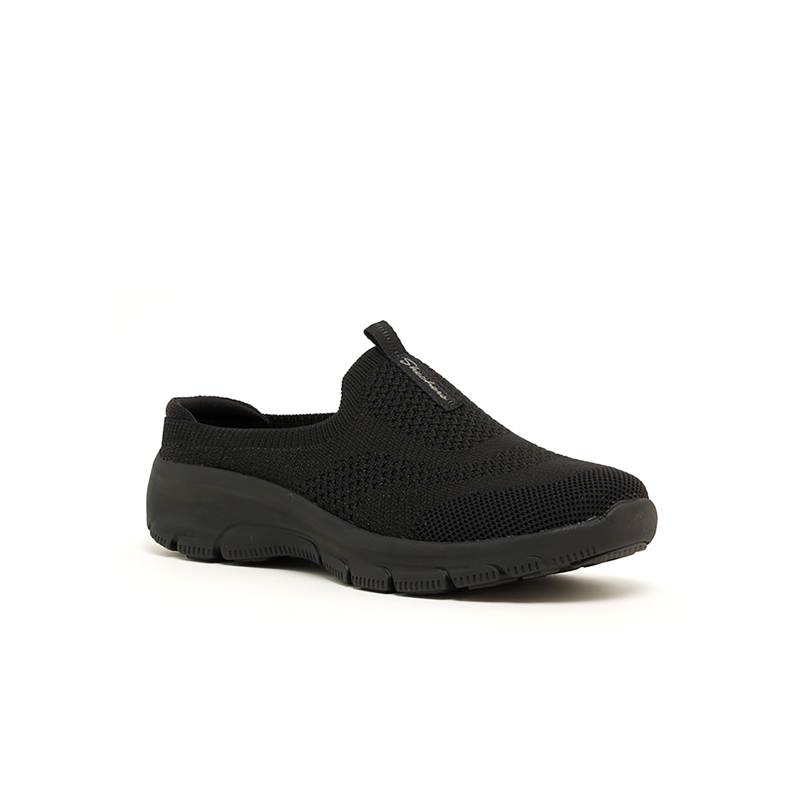 Skechers Women's Relaxed Fit: Easy Going Shoes #color_Black