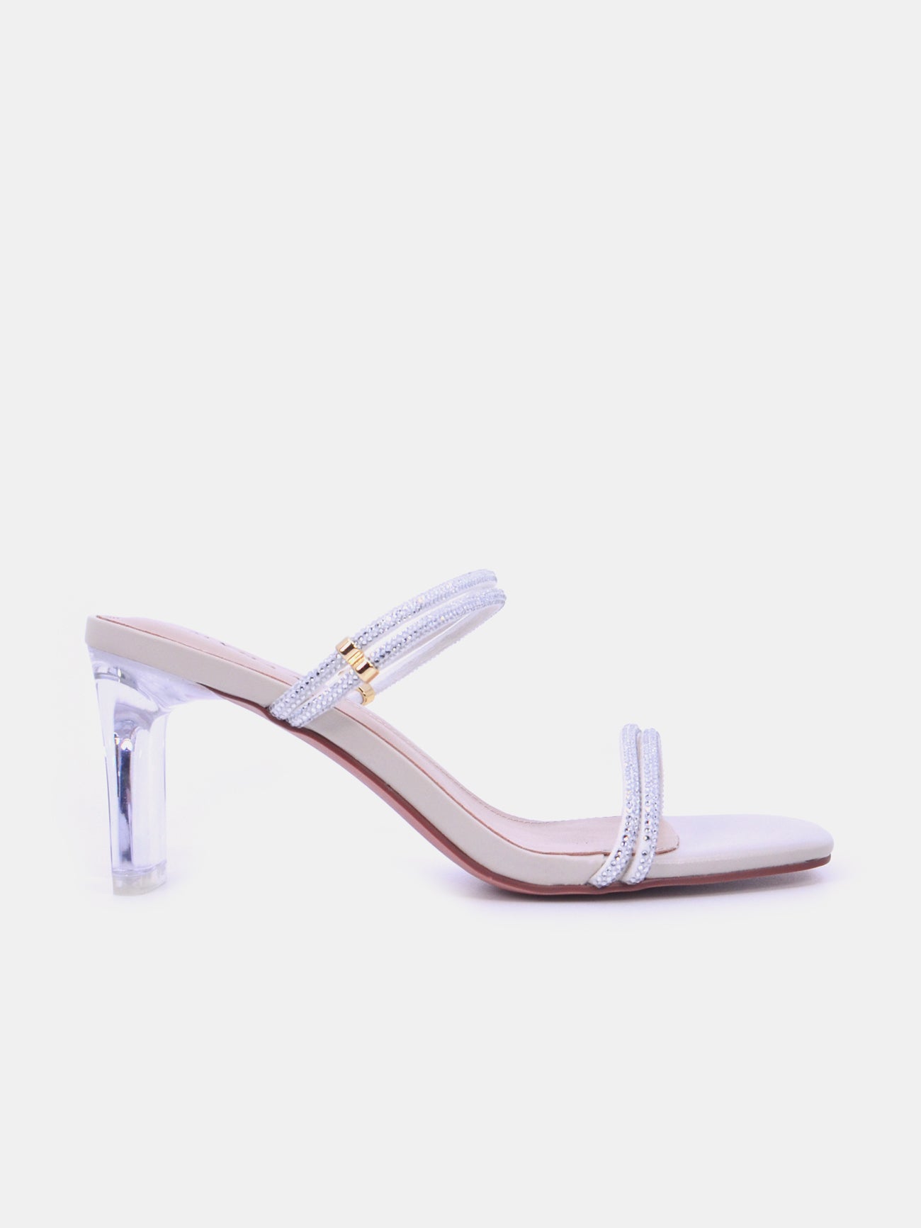 Mynaal Vesta Women's Block Heel Sandals #color_Beige