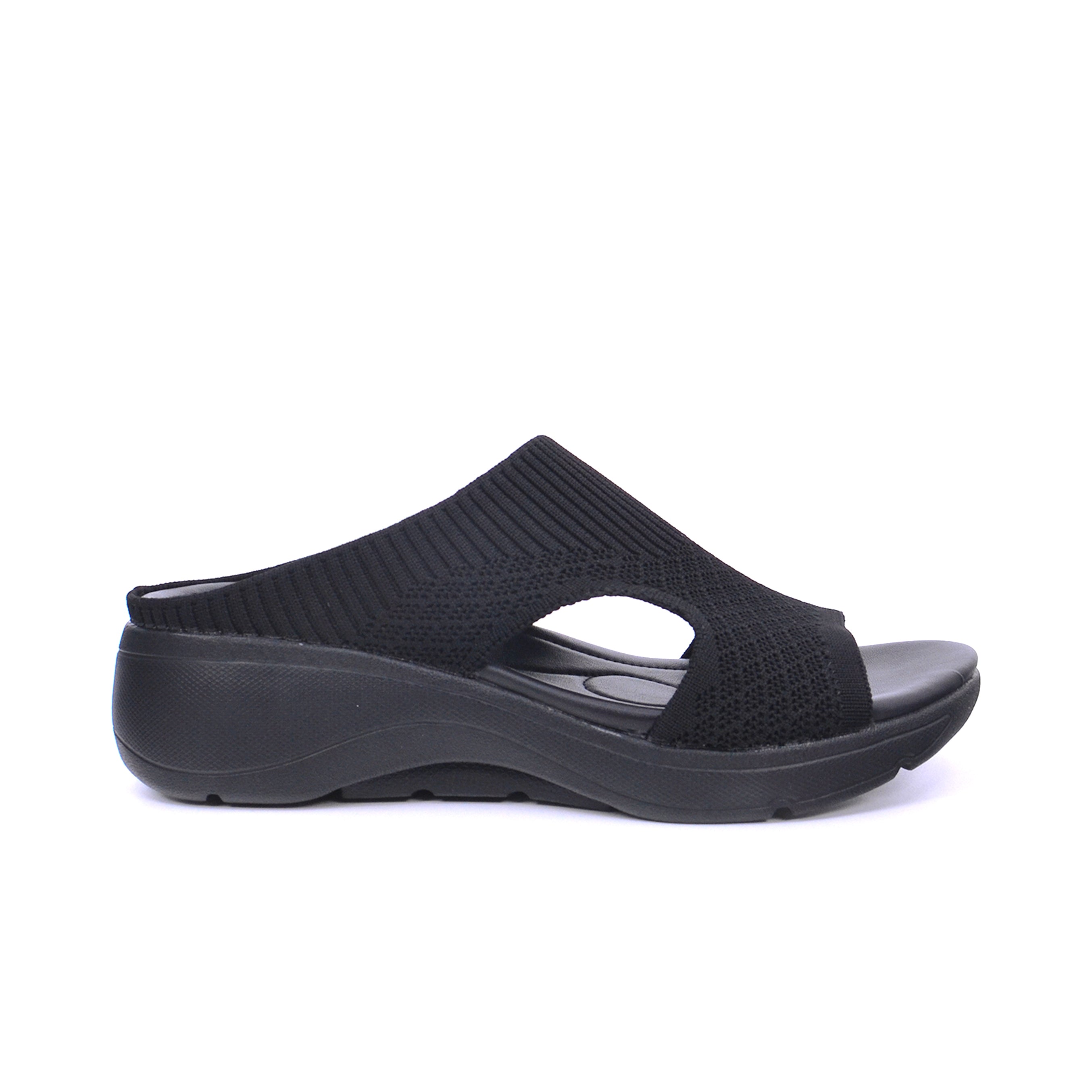 Mynaal 414Rj383 Women's Slip-On Sandal #color_Black