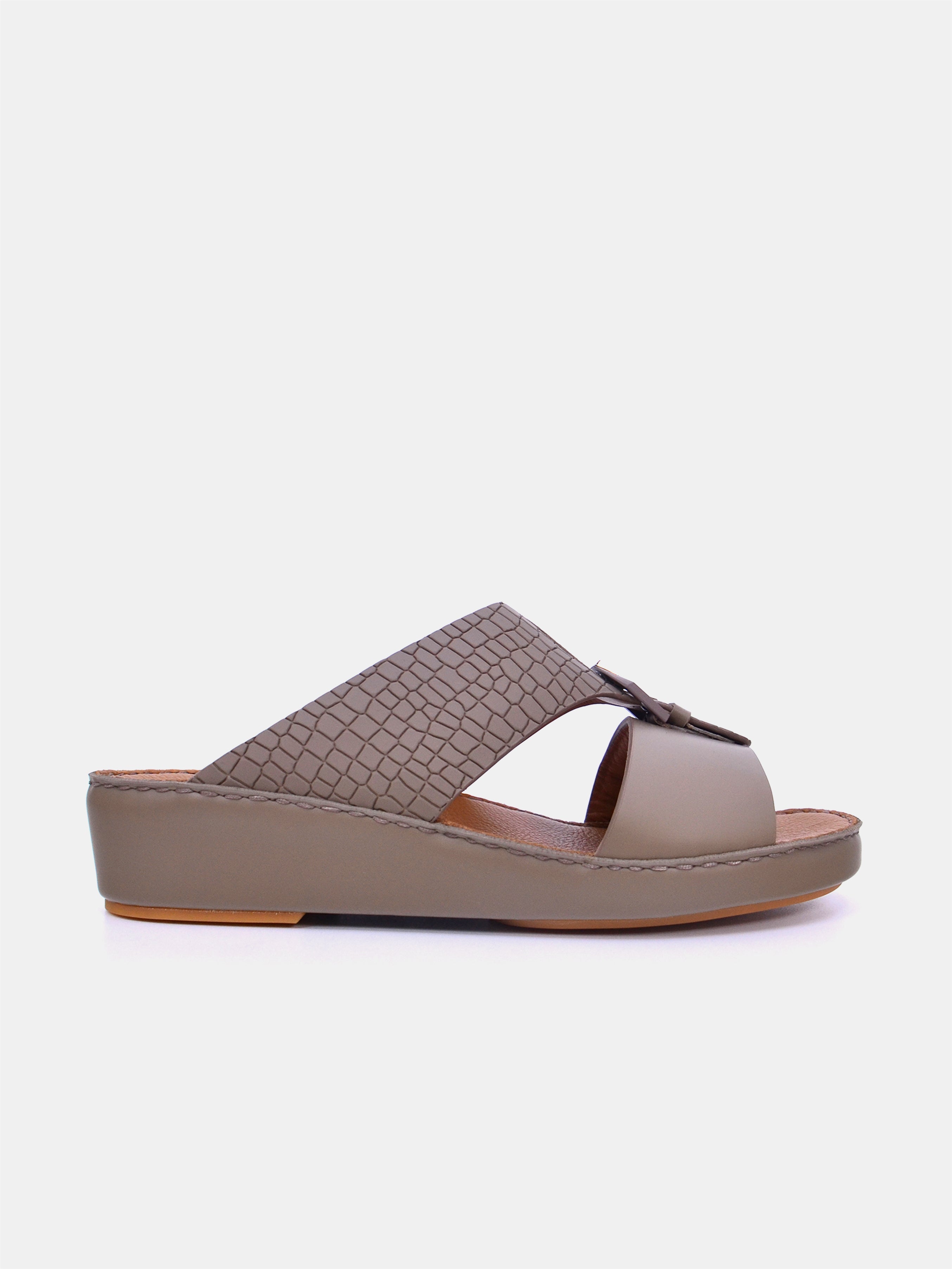 Mynaal B121 Men's Arabic Sandals #color_Beige