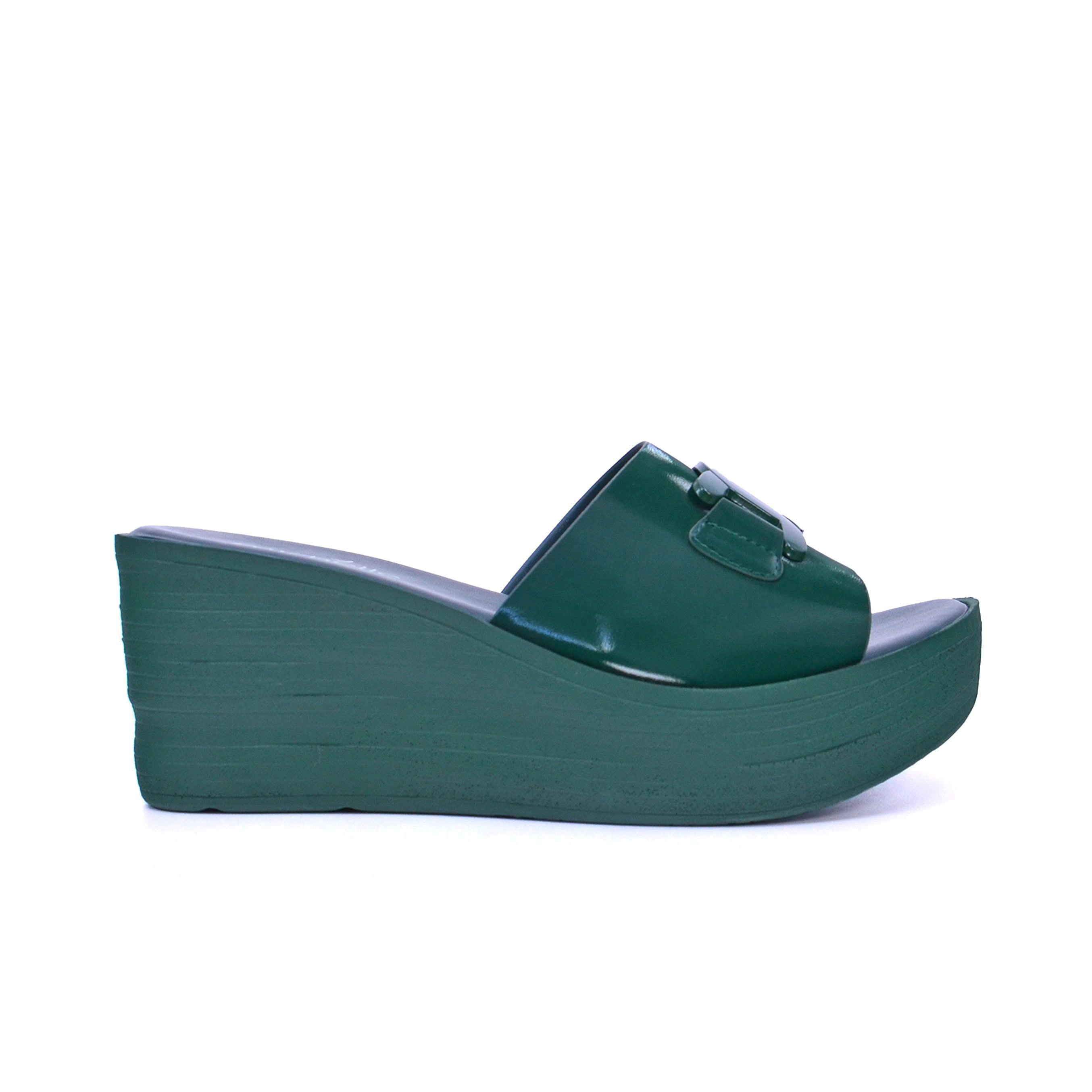 092-2467 Michelle Morgan 214RJ663 Women's Wedge Sandals #color_Green