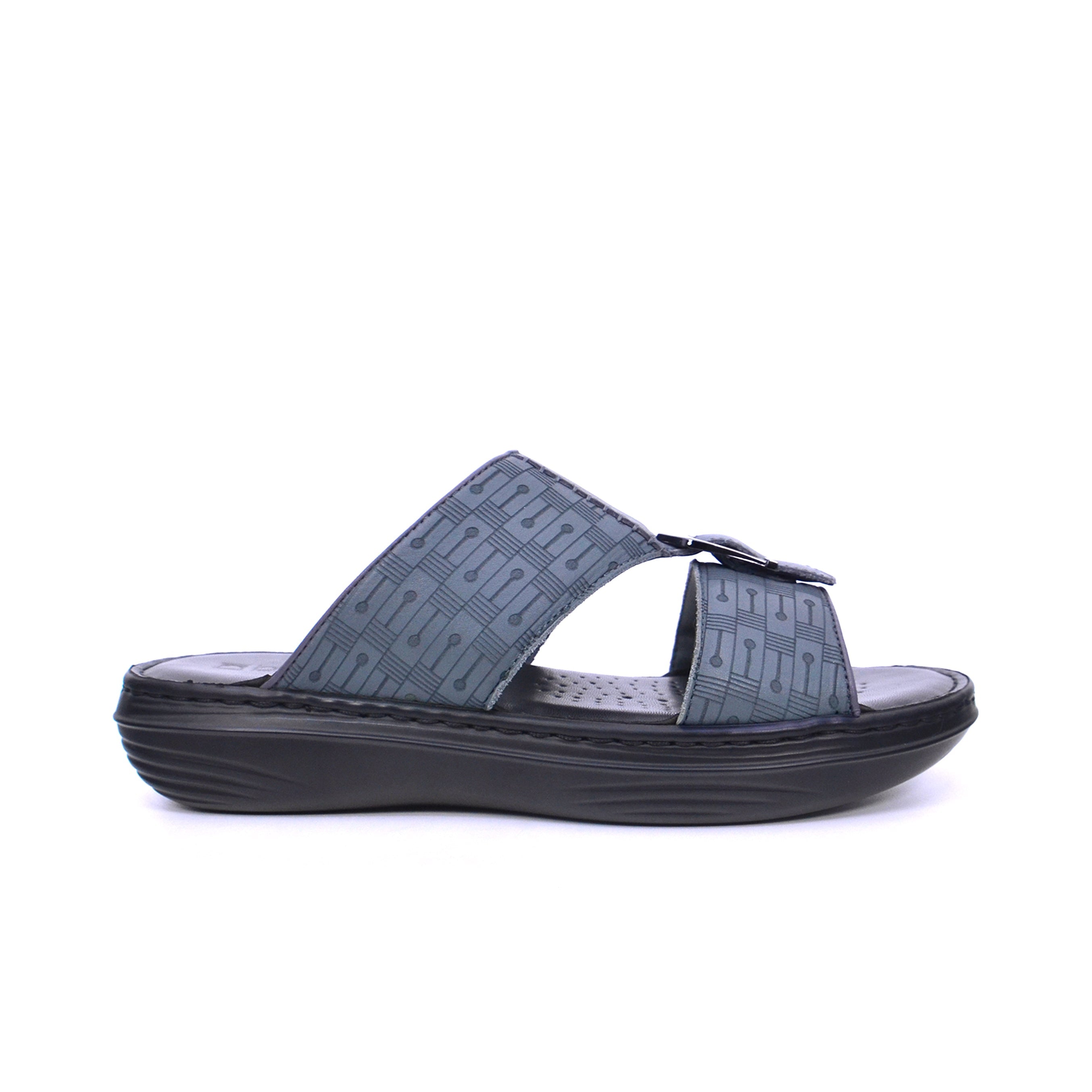 Barjeel Uno 21410-11 Men's Arabic Sandals #color_Gray