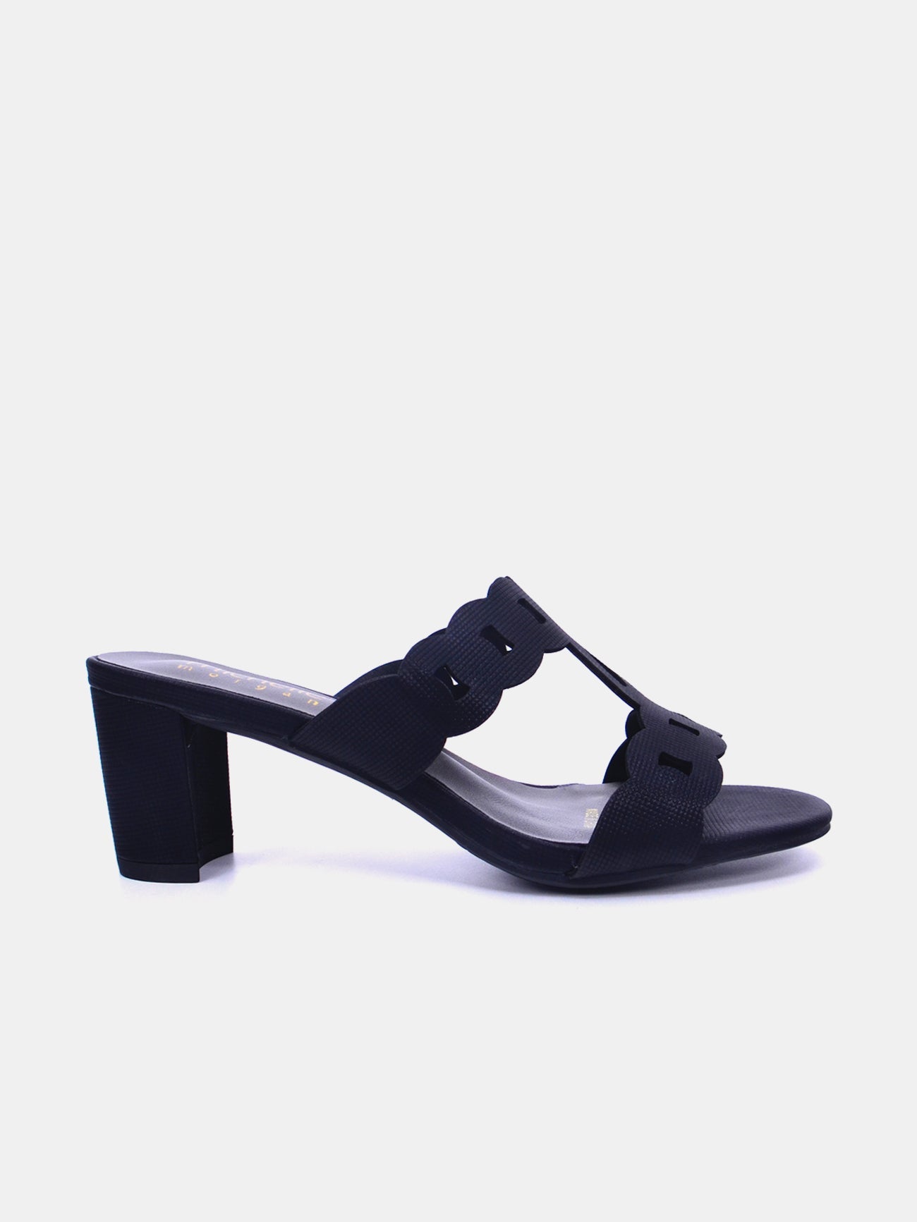 Michelle Morgan 314RJ198 Women's Heeled Sandals #color_Black