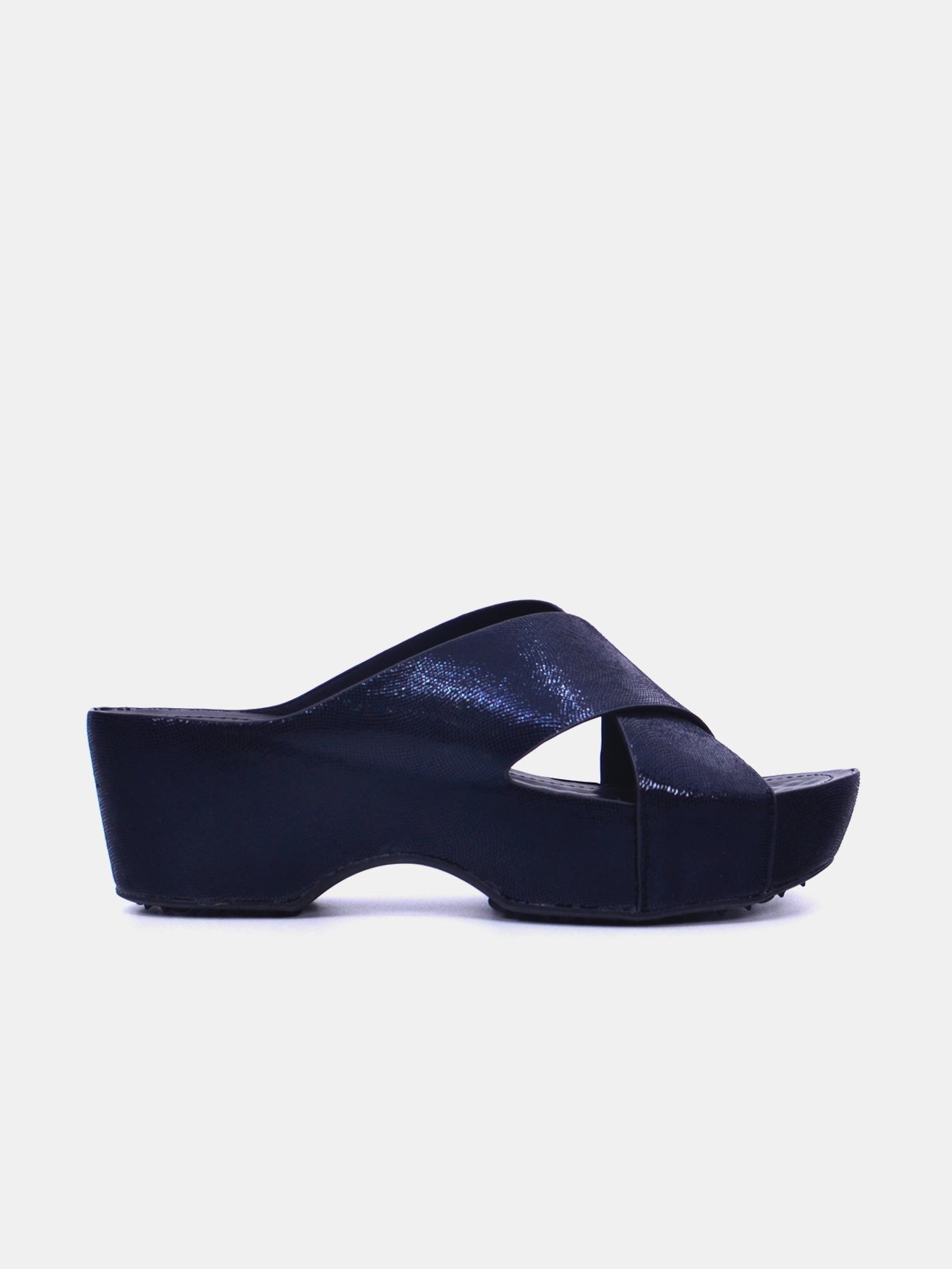 Michelle Morgan 214RJ955 Women's Wedge Sandals #color_Black