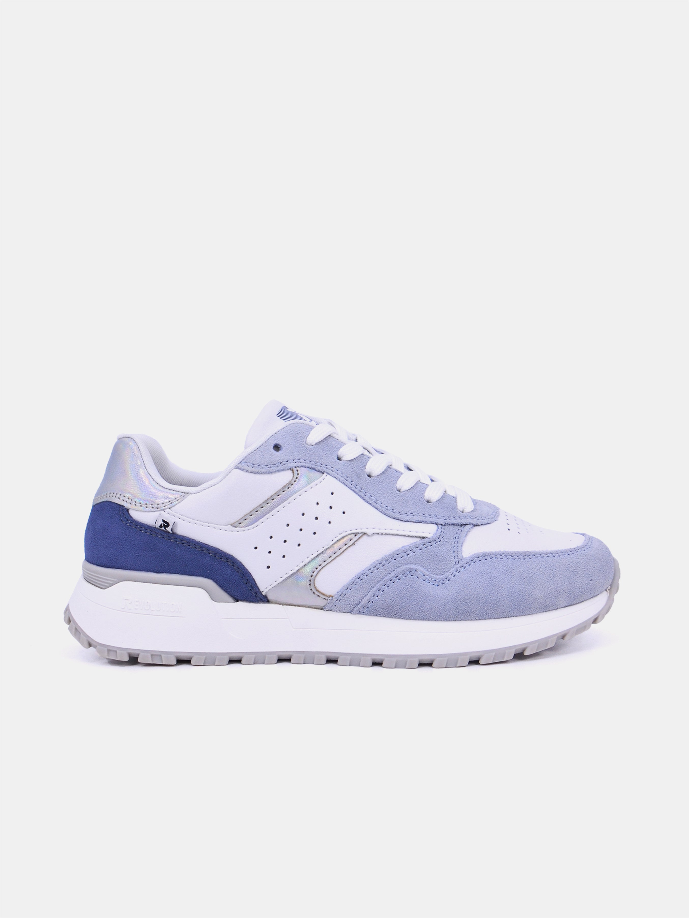 Rieker W0607 Women's Sneakers #color_blue / white