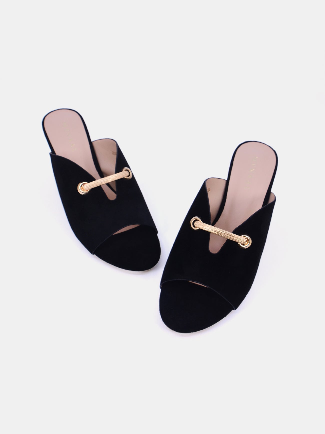 Mynaal Nalida Women's Wedge Sandals #color_Black
