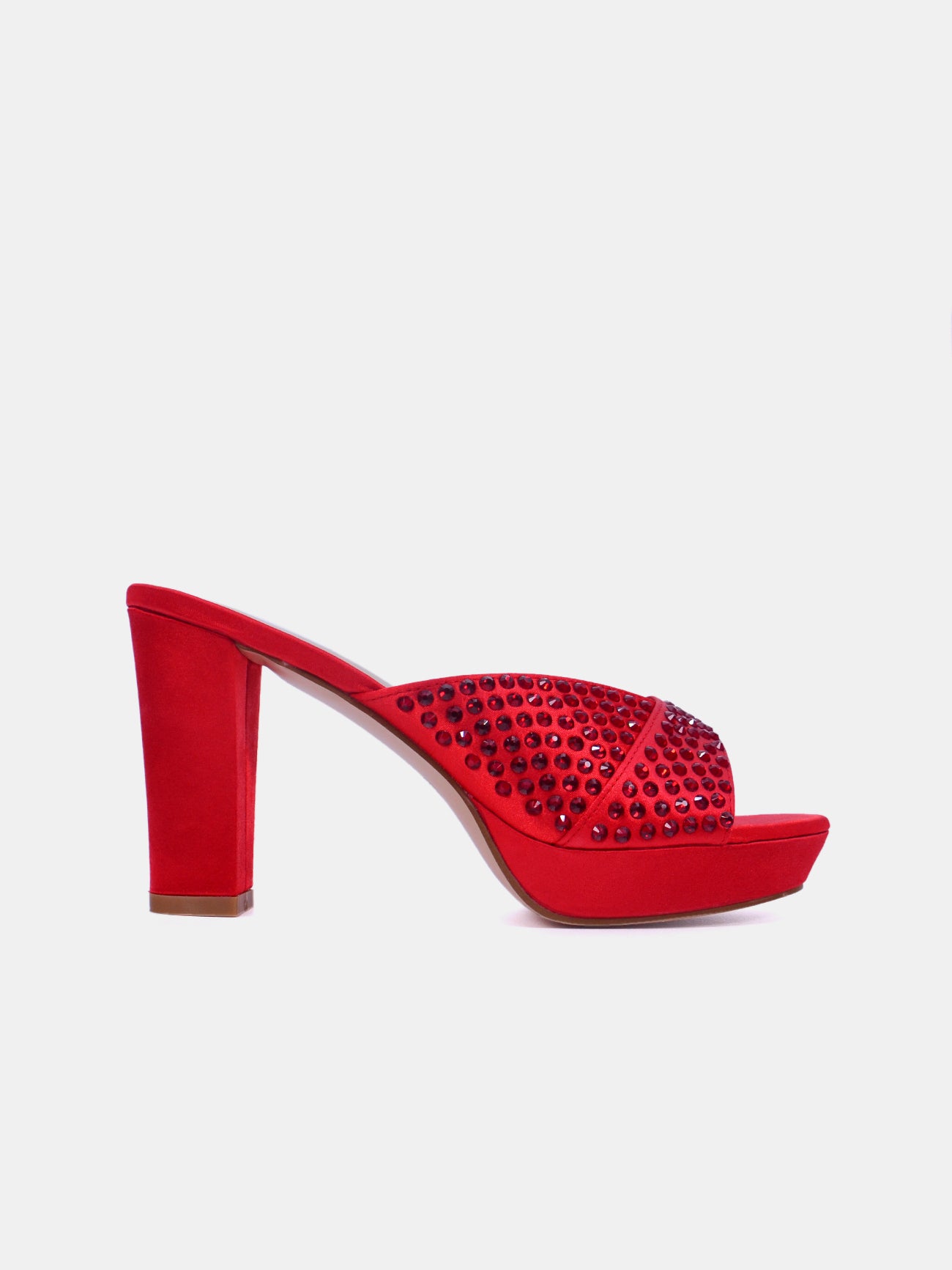 Mynaal Allura Women's Platform Sandals #color_Red