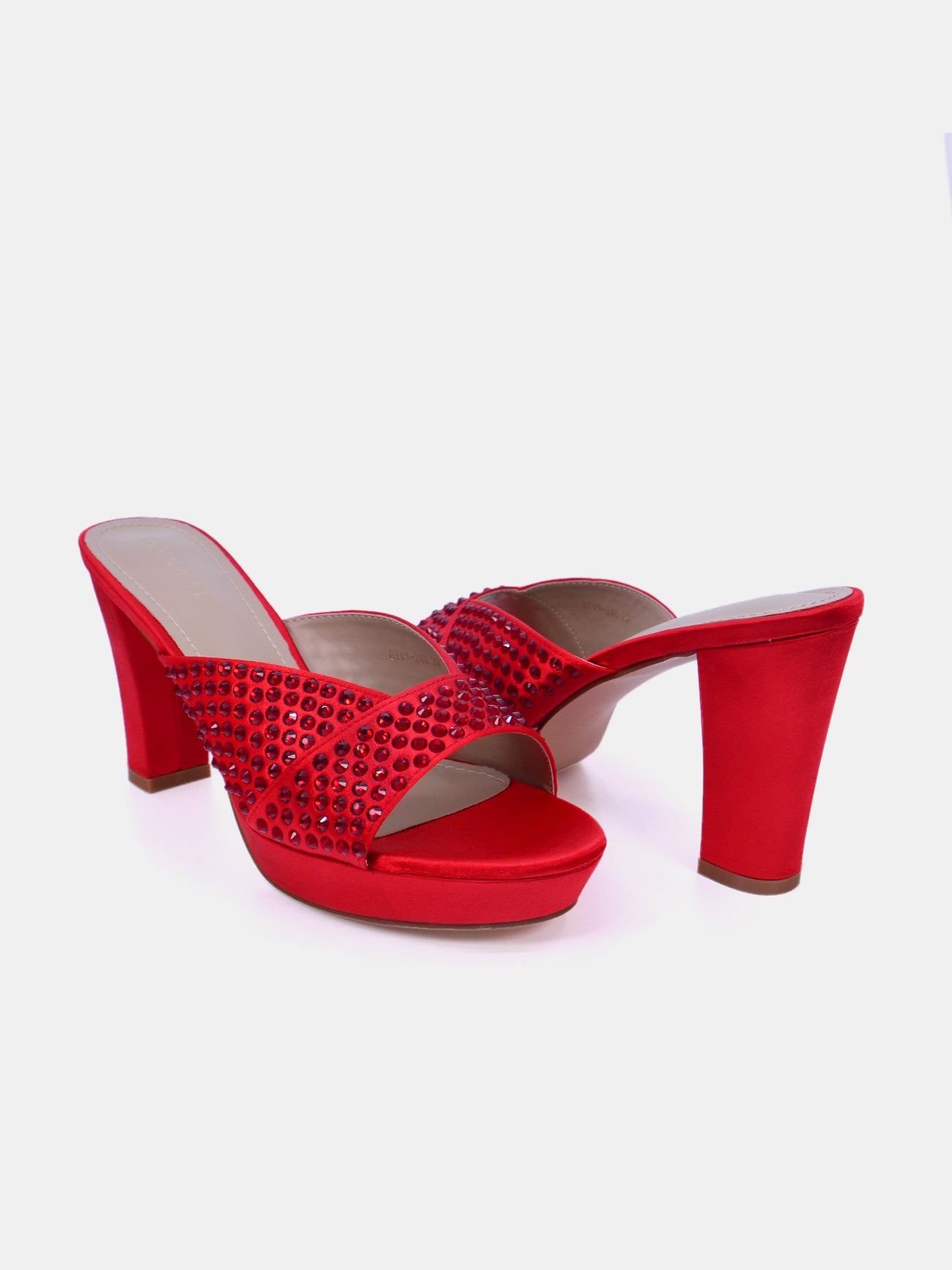 Mynaal Allura Women's Platform Sandals #color_Red