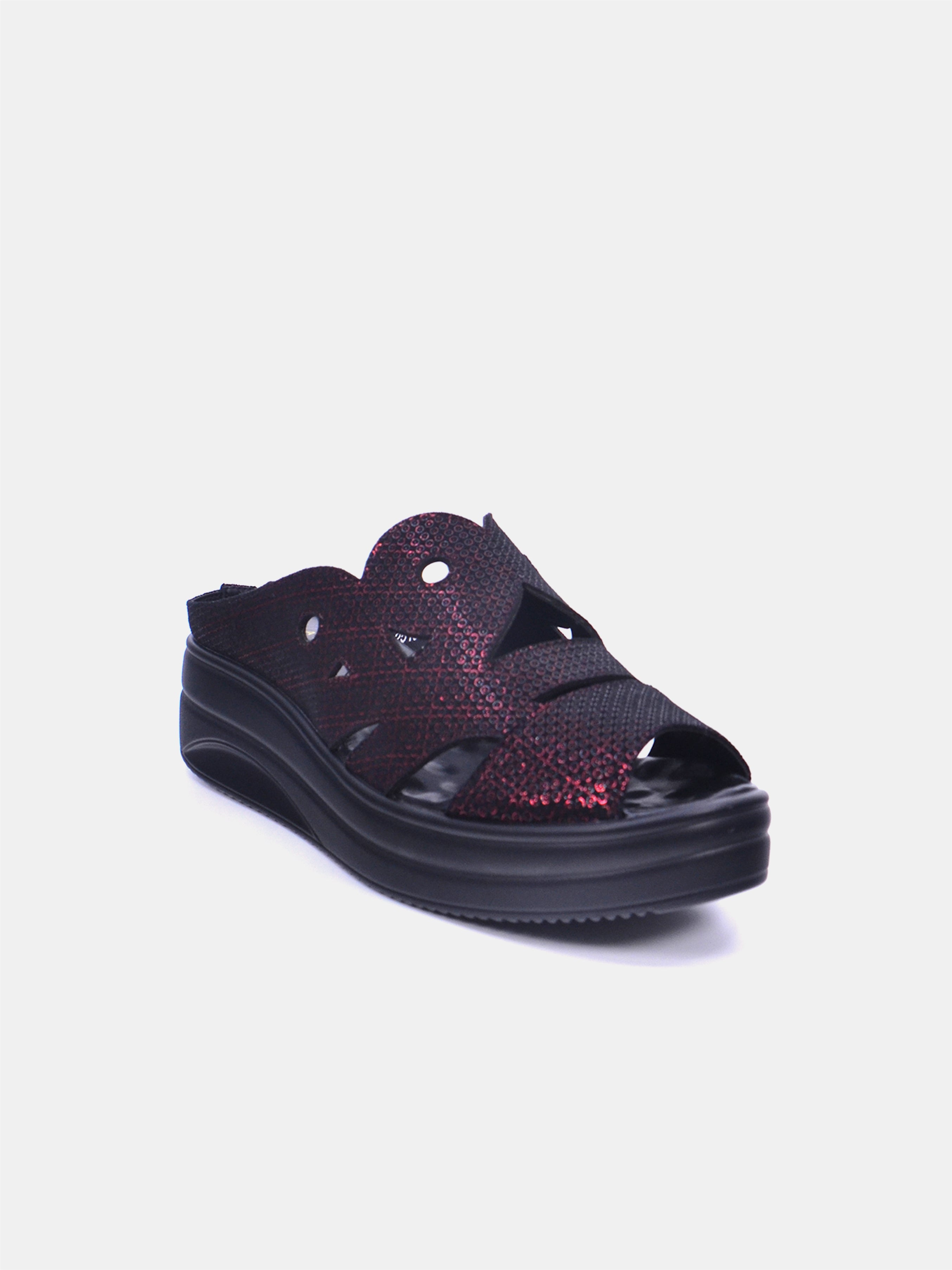 Mynaal Qadira Women's Sandals #color_maroon