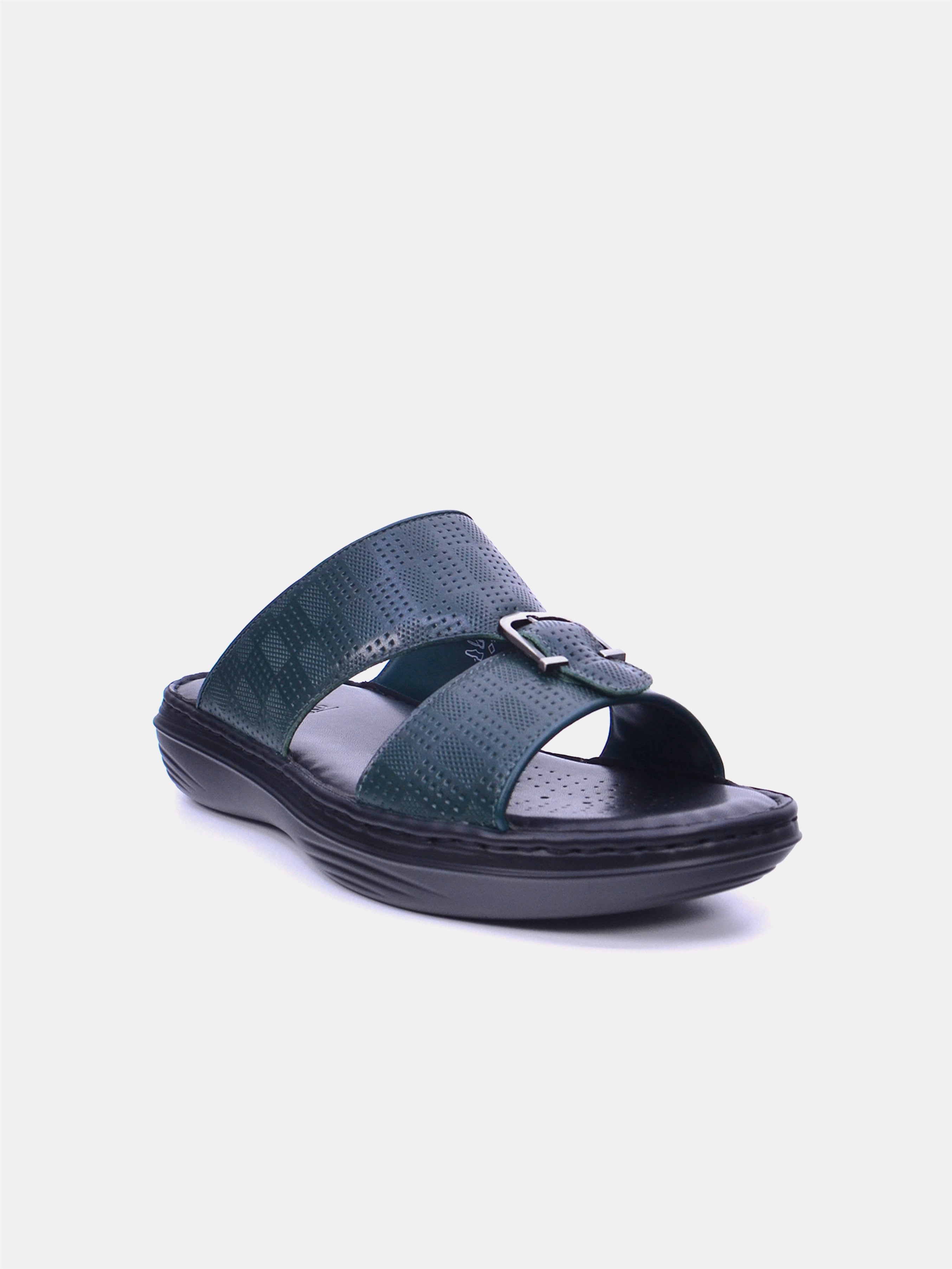Barjeel Uno 21410-64 Men Arabic Sandals #color_Green
