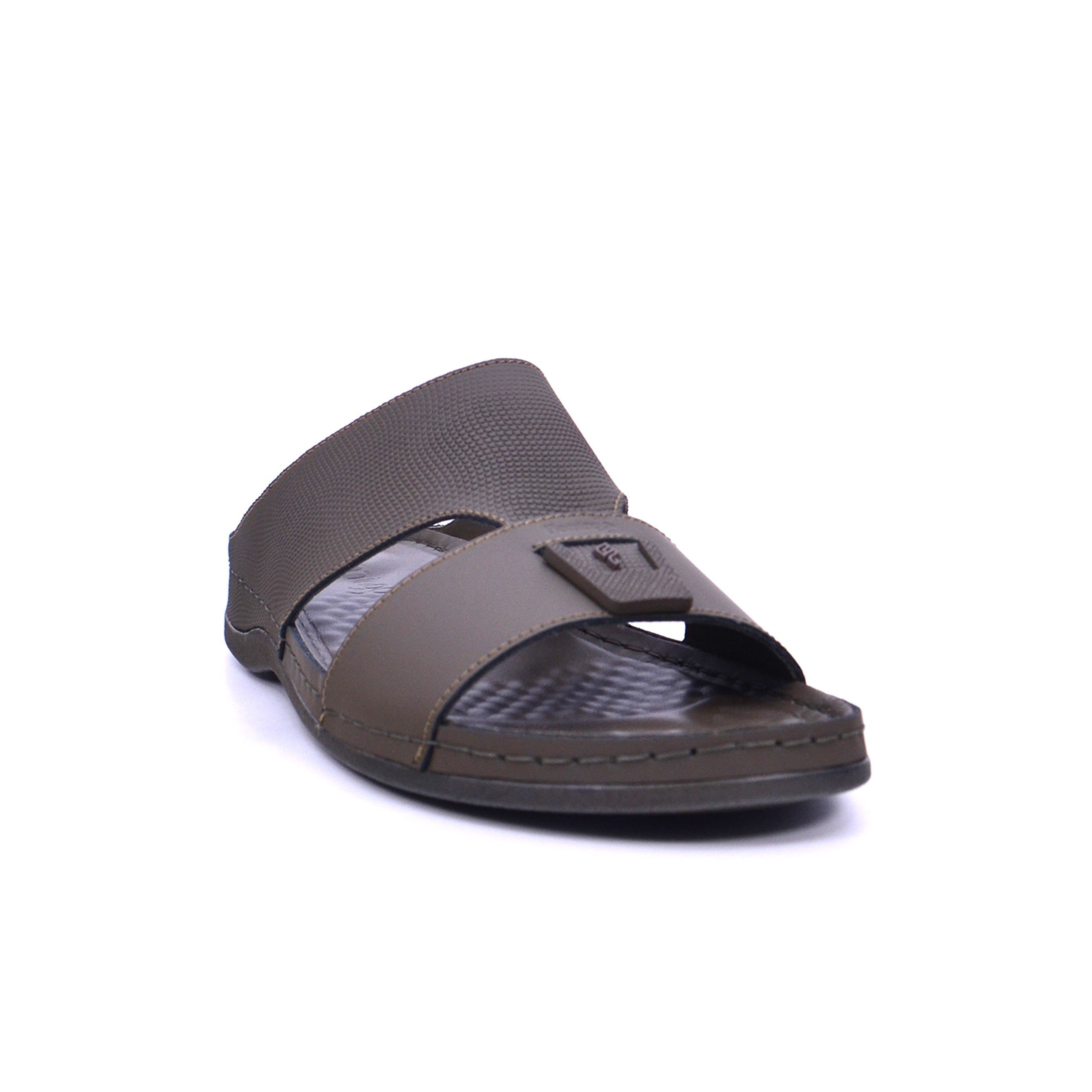 Flamingo P1-140 Men Arabic Sandals #color_Green