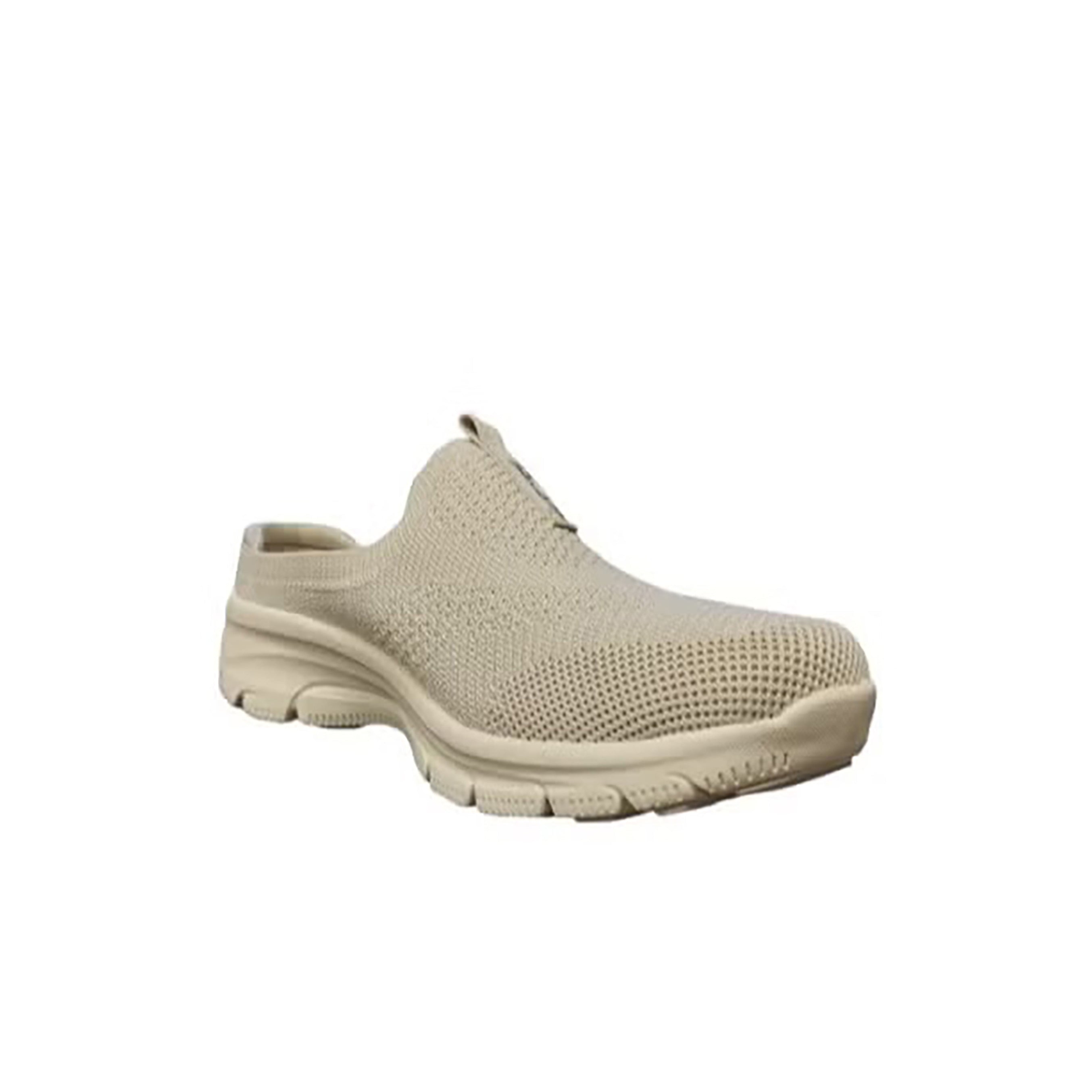 Skechers Women's Relaxed Fit: Easy Going Shoes #color_Off White