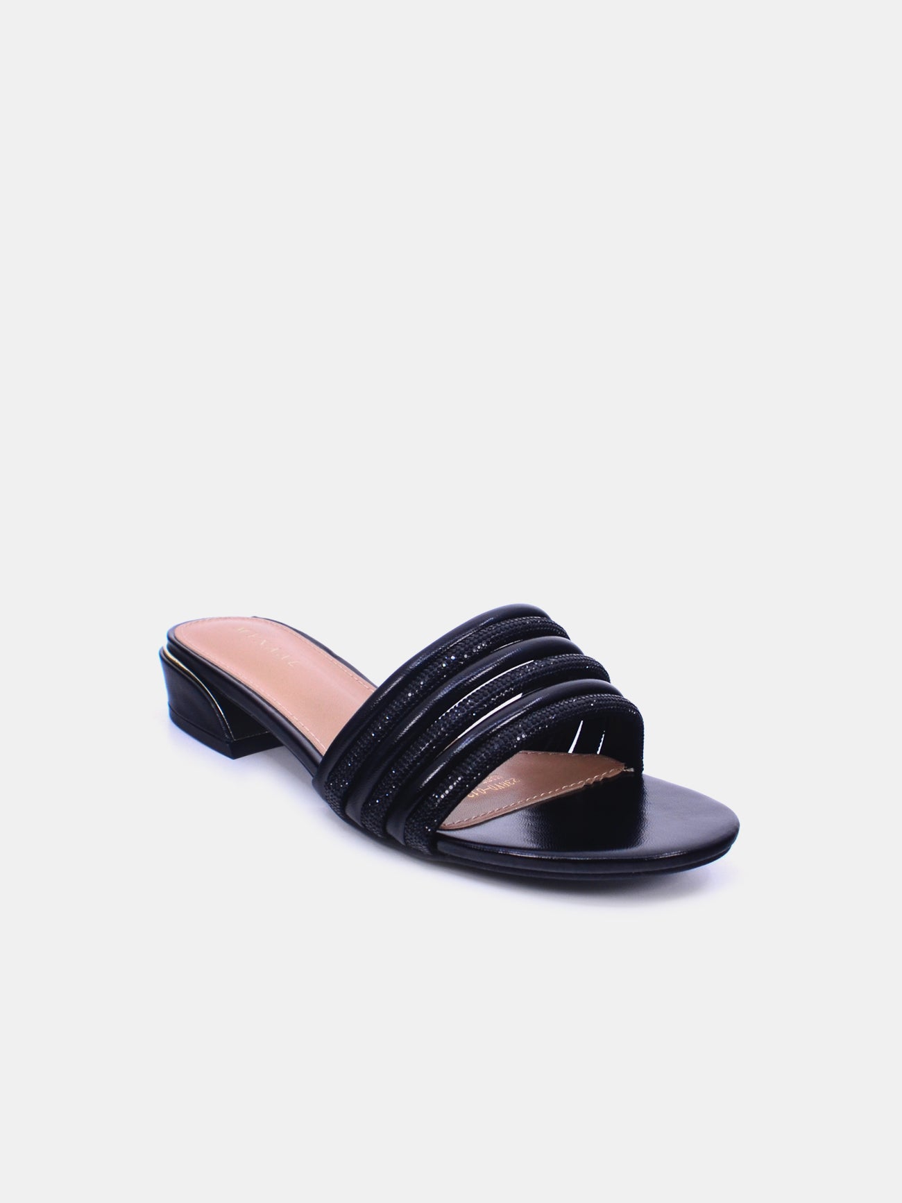 Mynaal Ophelia Women's Flat Sandals #color_Black