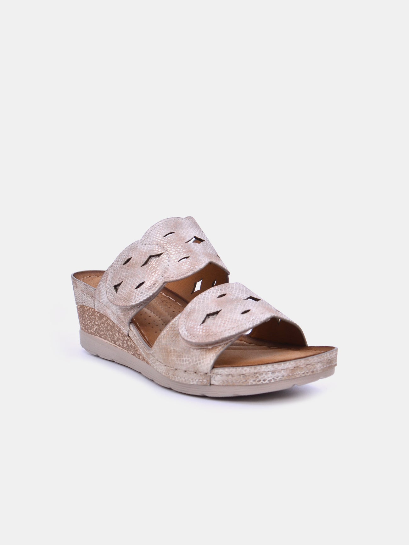 Romika 36604-AR633 Wedge Sandals #color_Beige