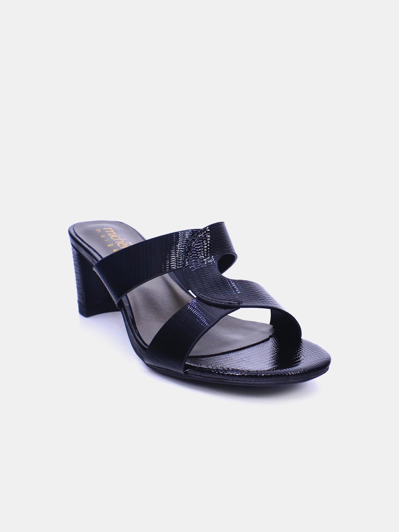 Michelle Morgan 314RJ19C Women's Heeled Sandals #color_Black