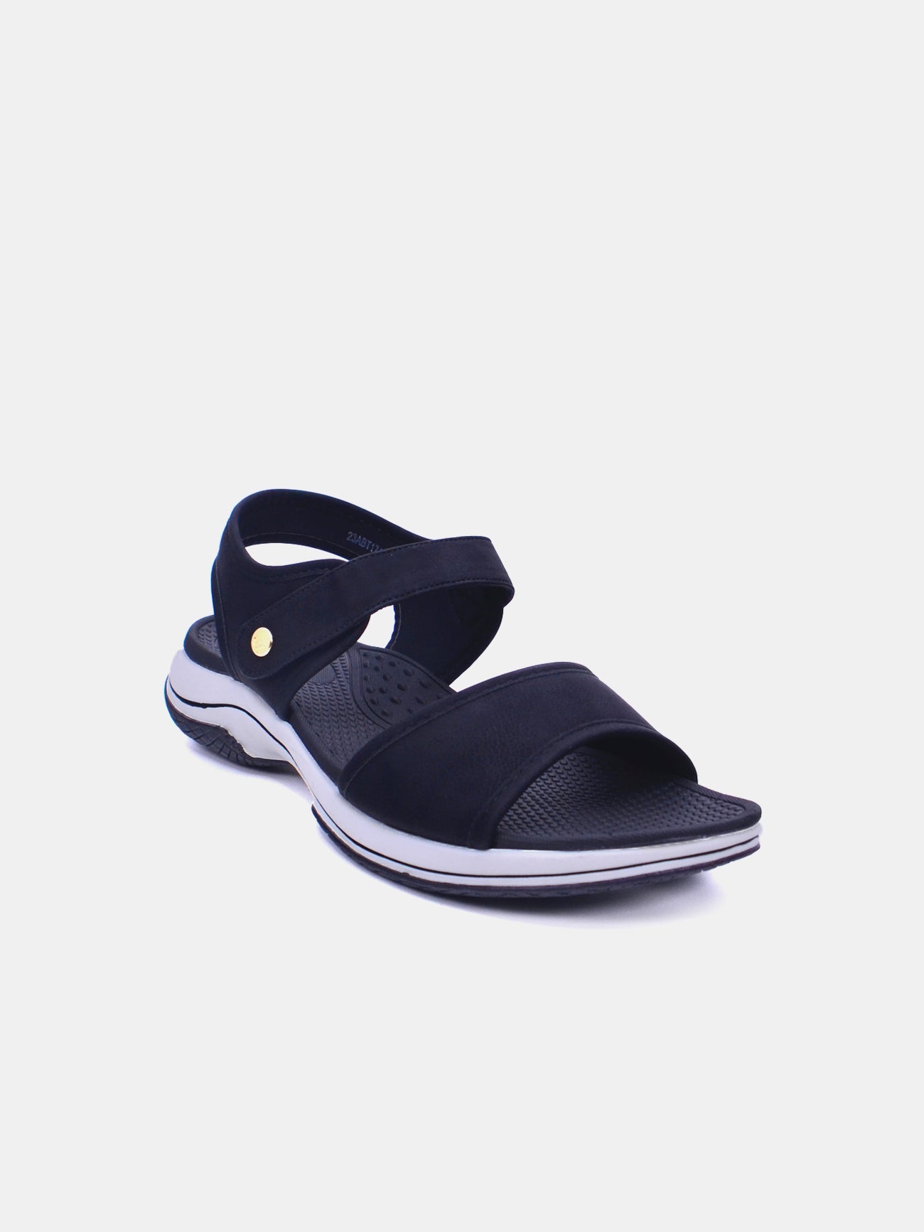 Mynaal Elysia Women's Flat Sandals #color_Black