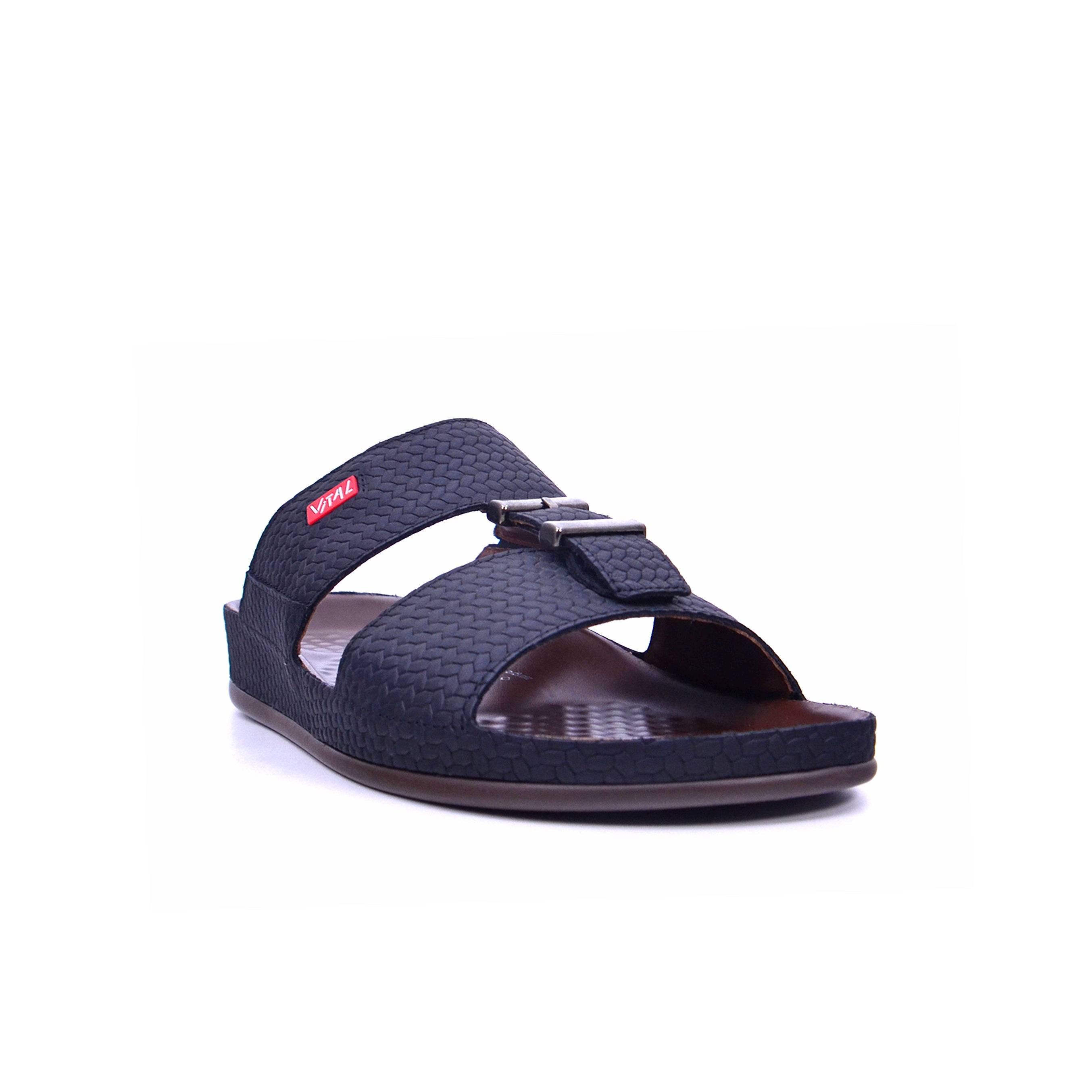 Vital Country 09131B-415-99 Men's Sandals #color_Black