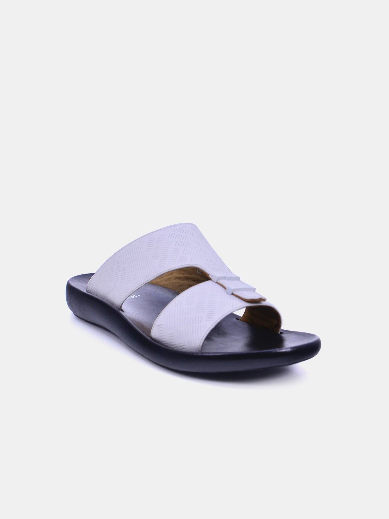 Barjeel Uno 63073 Men's Sandals #color_White