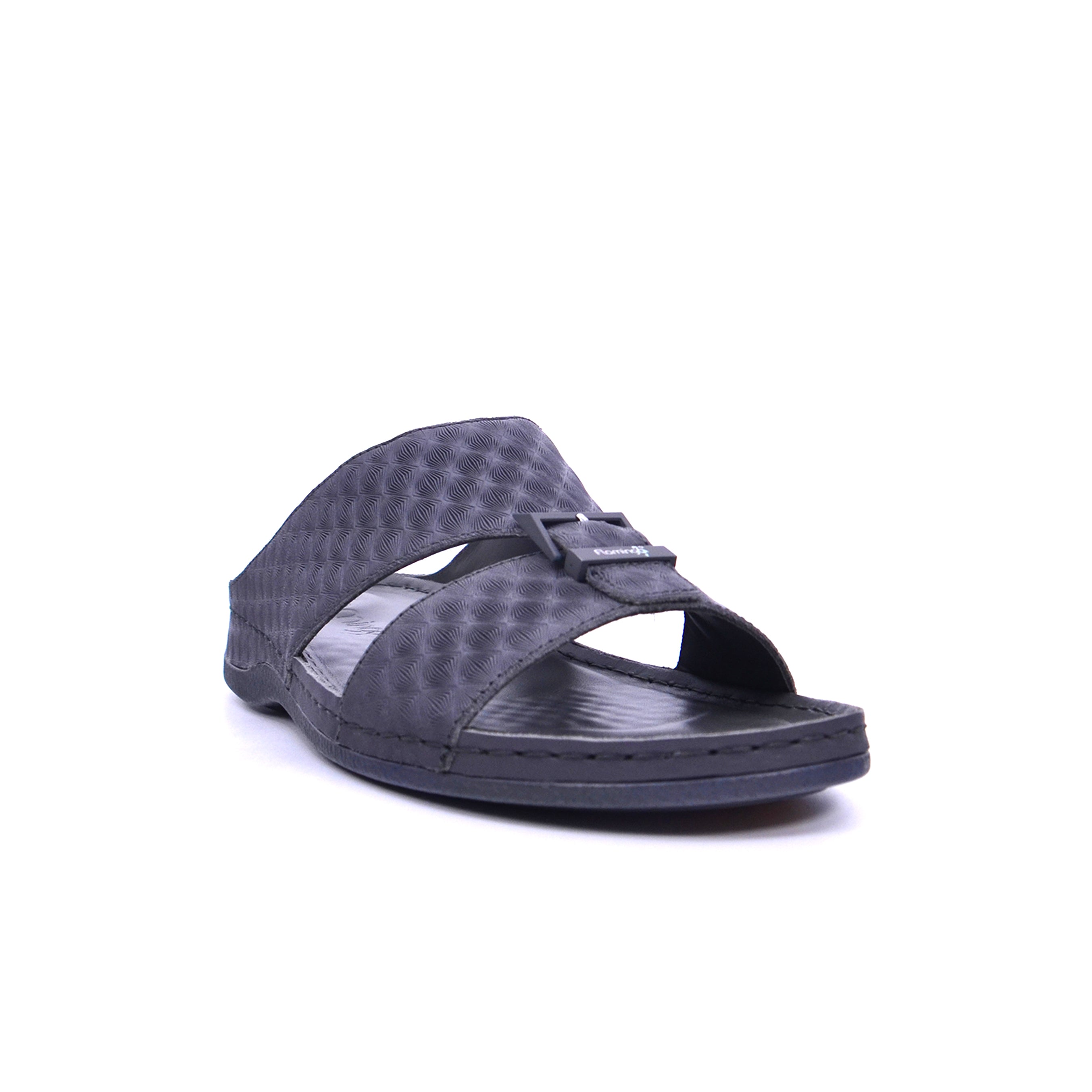 Flamingo P1-140 Men Arabic Sandals #color_Dark Gray