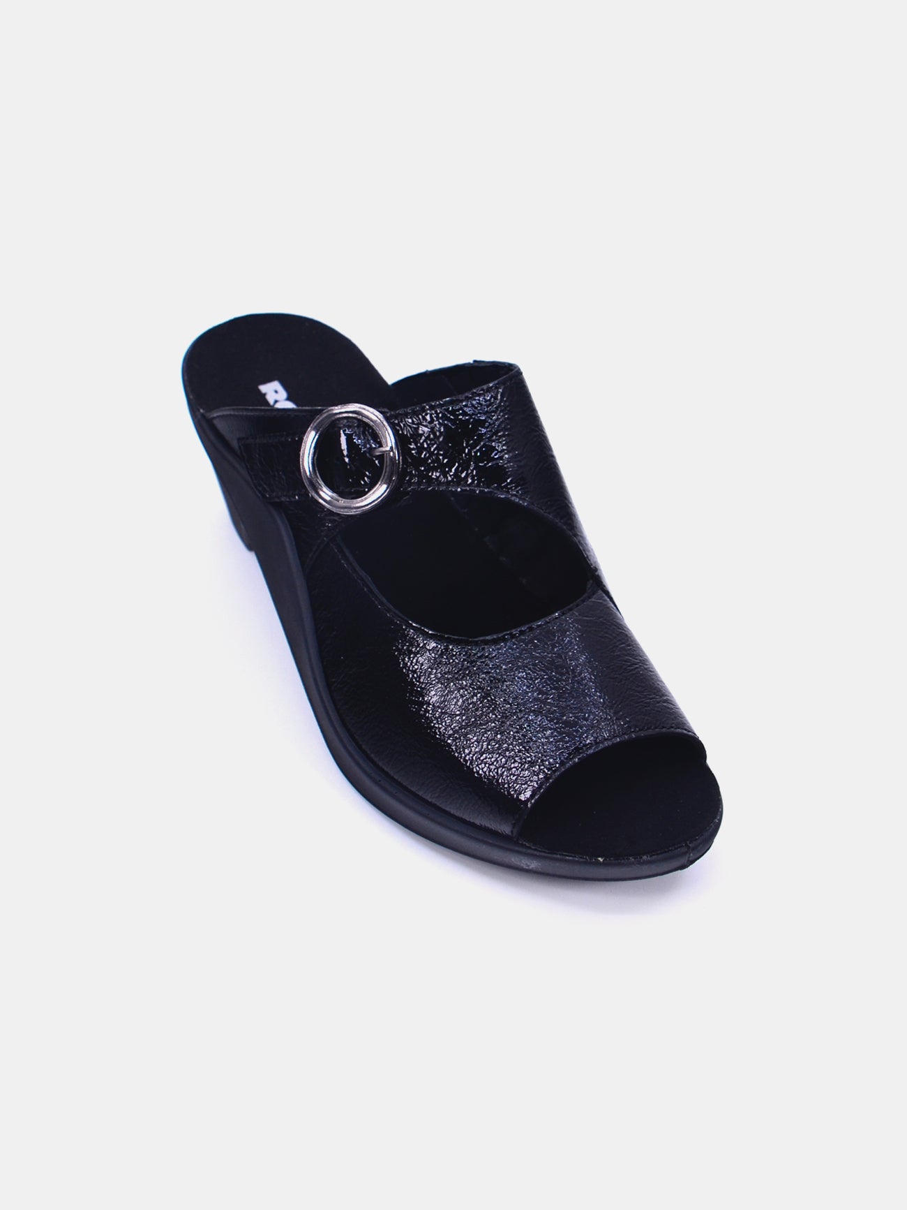 Romika 27161-AR419 Heel Sandals #color_Black