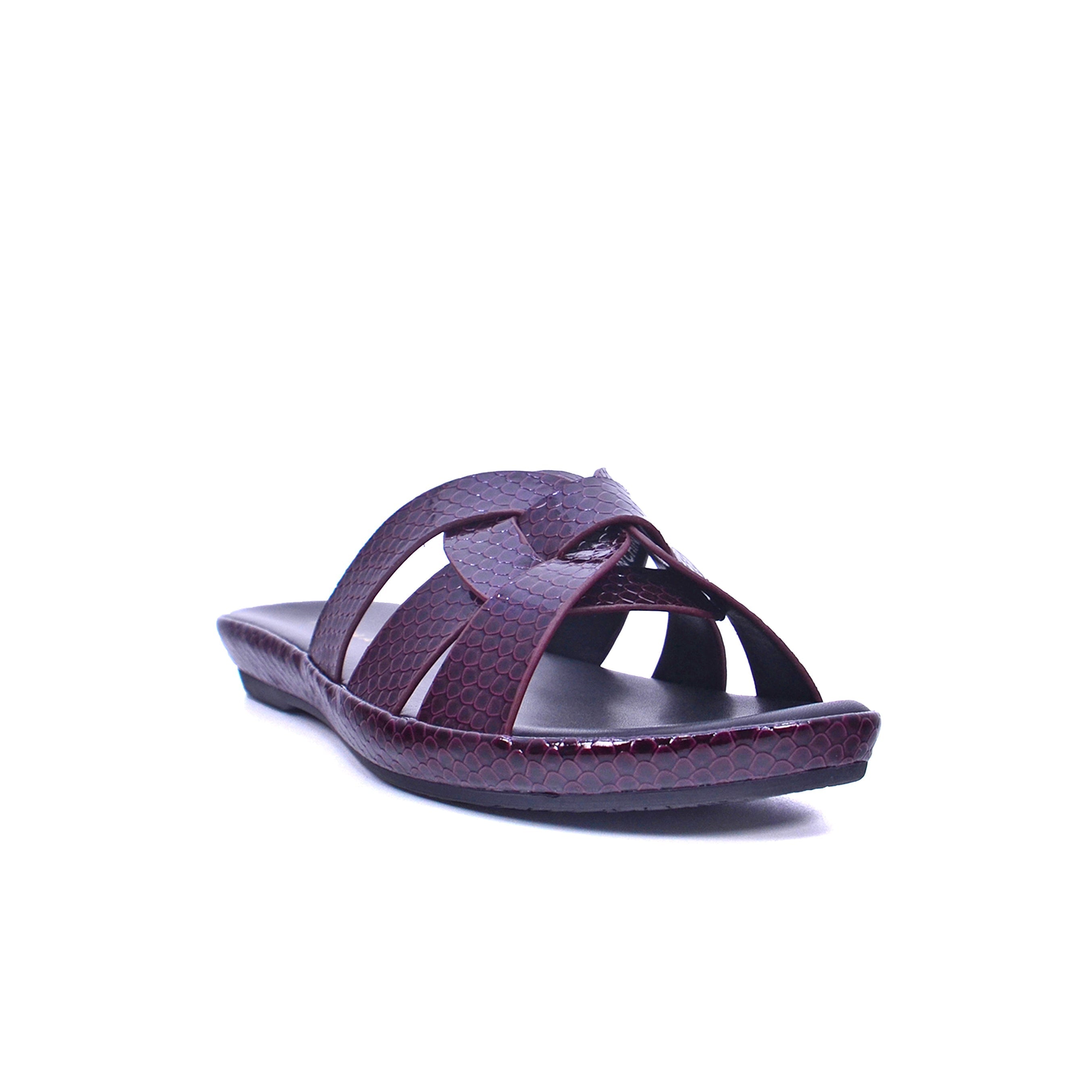 Mynaal 414Zd671 Women's Flat Sandal #color_Maroon