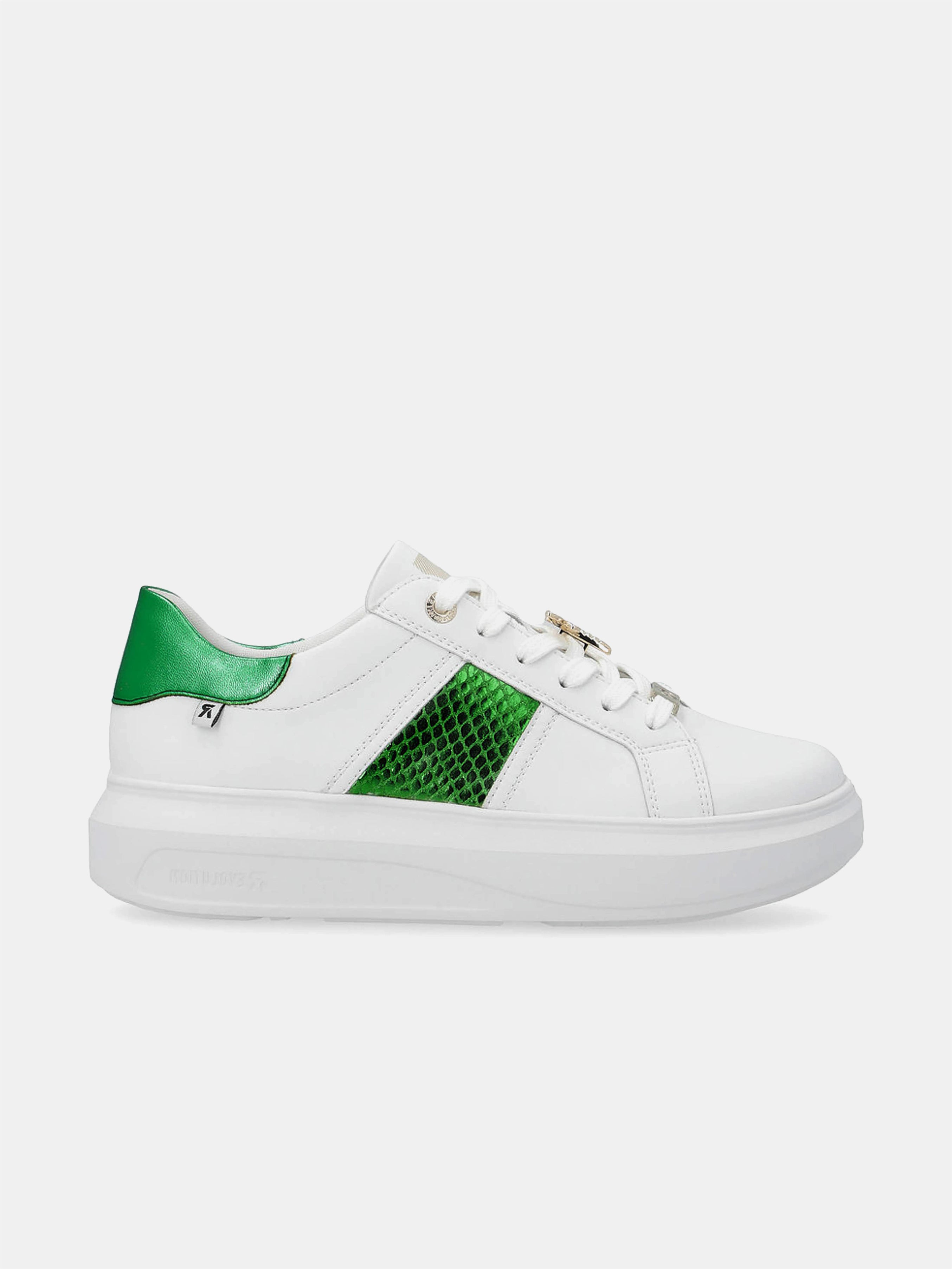 Rieker W1202-81 Women's Sneakers #color_white