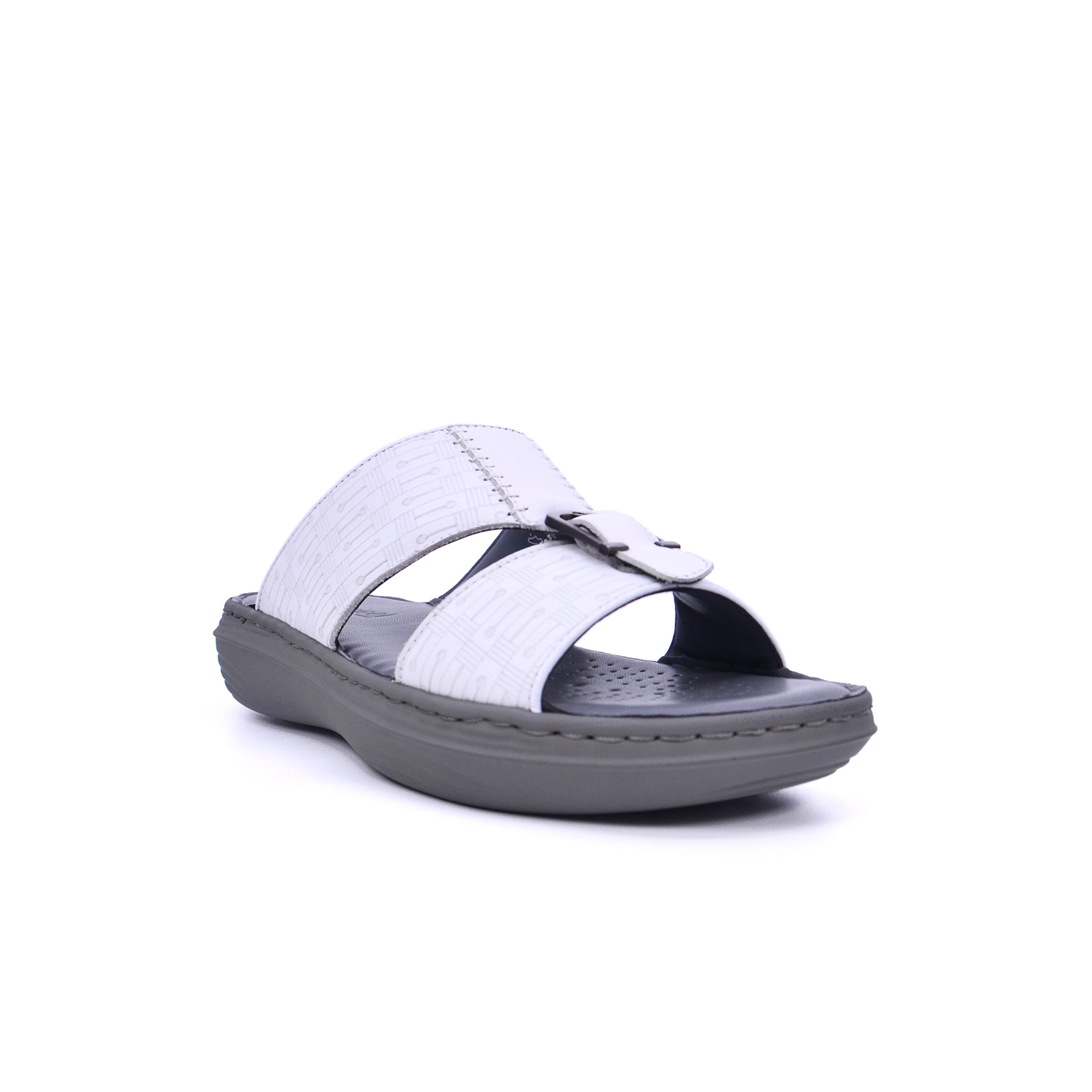 Barjeel Uno 21410-11 Men's Arabic Sandals #color_White